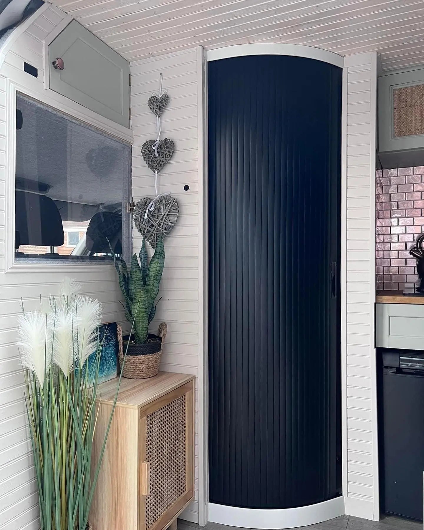 THEdoûr | Different made to measure Space Saving door solutions for Campervans, RV & Tiny living Spaces THEdoûr Bespoke