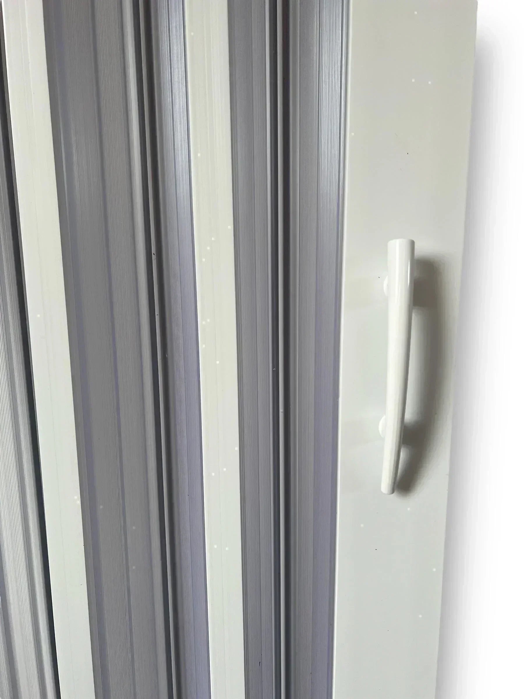 FLEXdoûr PVC Folding Shower Door with Side Opening 1850mm Height x Various Width
