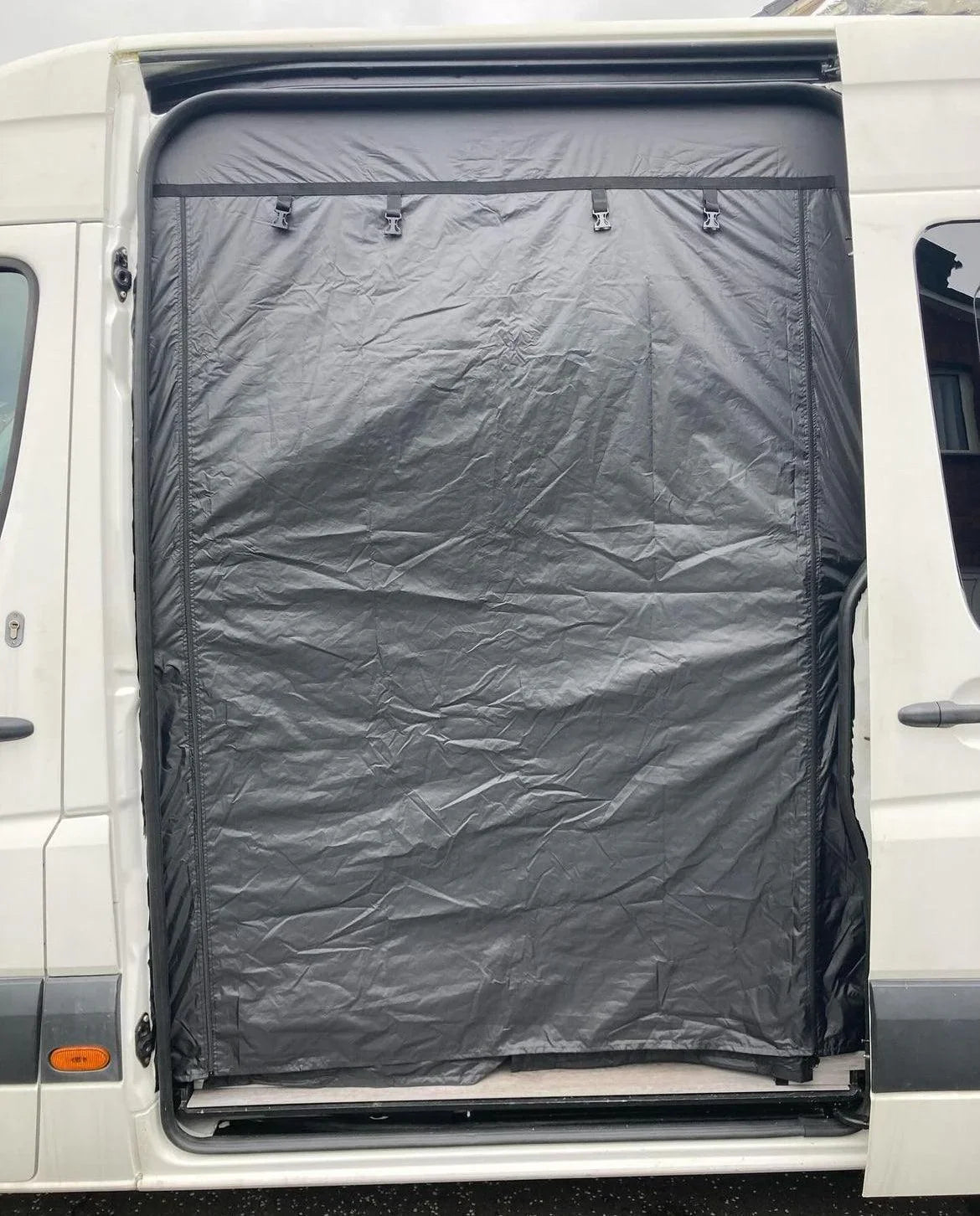 VANdour Mosquito Net Screen Medium to Large Campervans fit. Added Privacy Layer