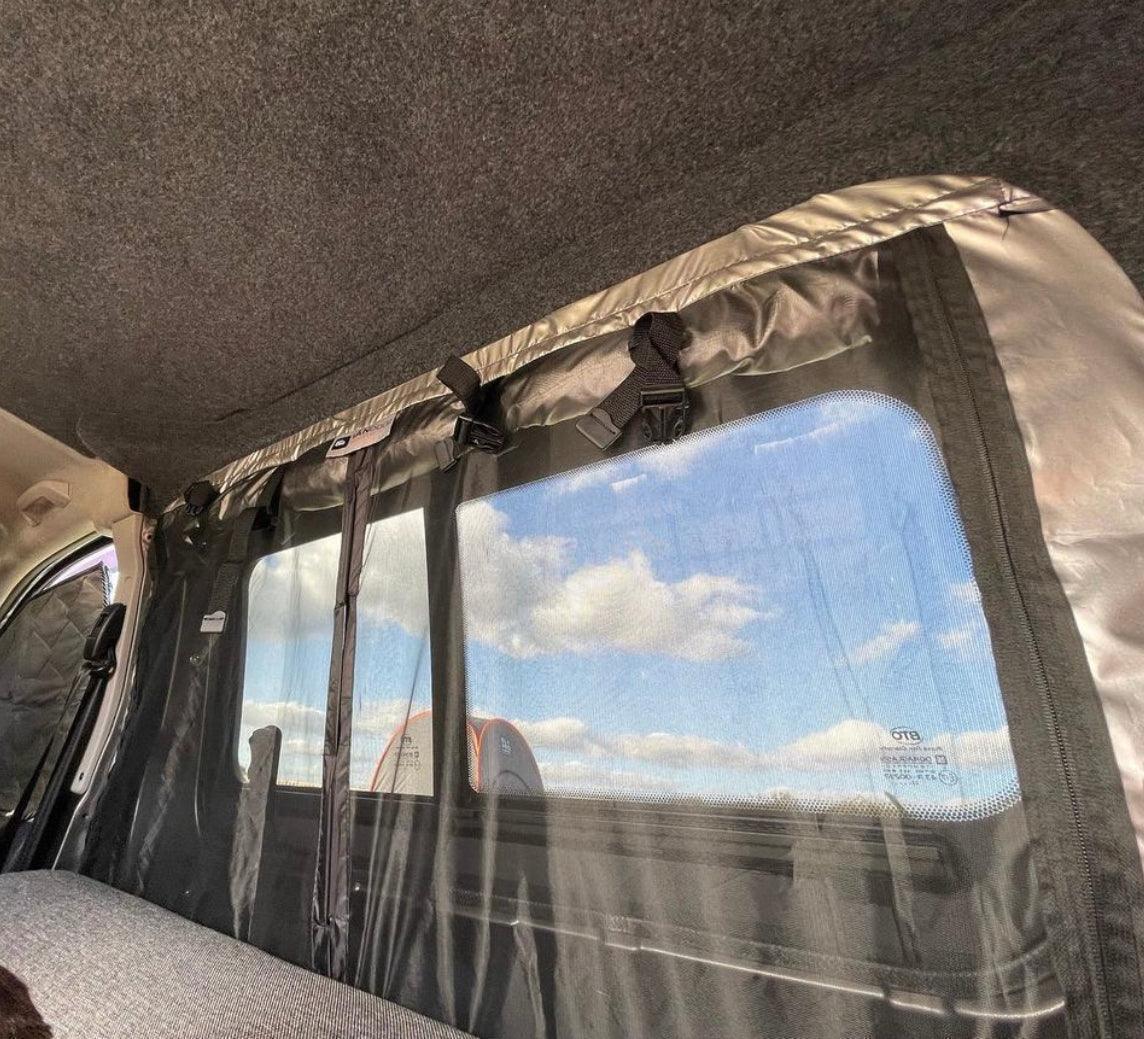 VANdour Mosquito Net Screen Small Campervans fit. Added Privacy Layer