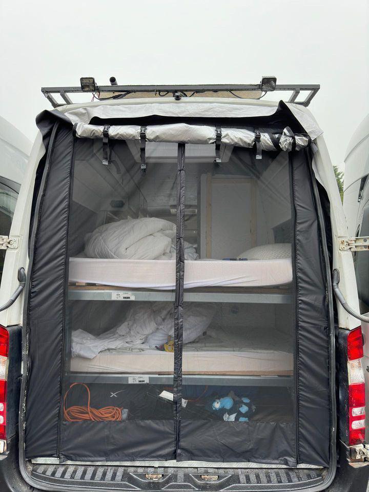 VANdour Mosquito Net Screen Small Campervans fit. Added Privacy Layer