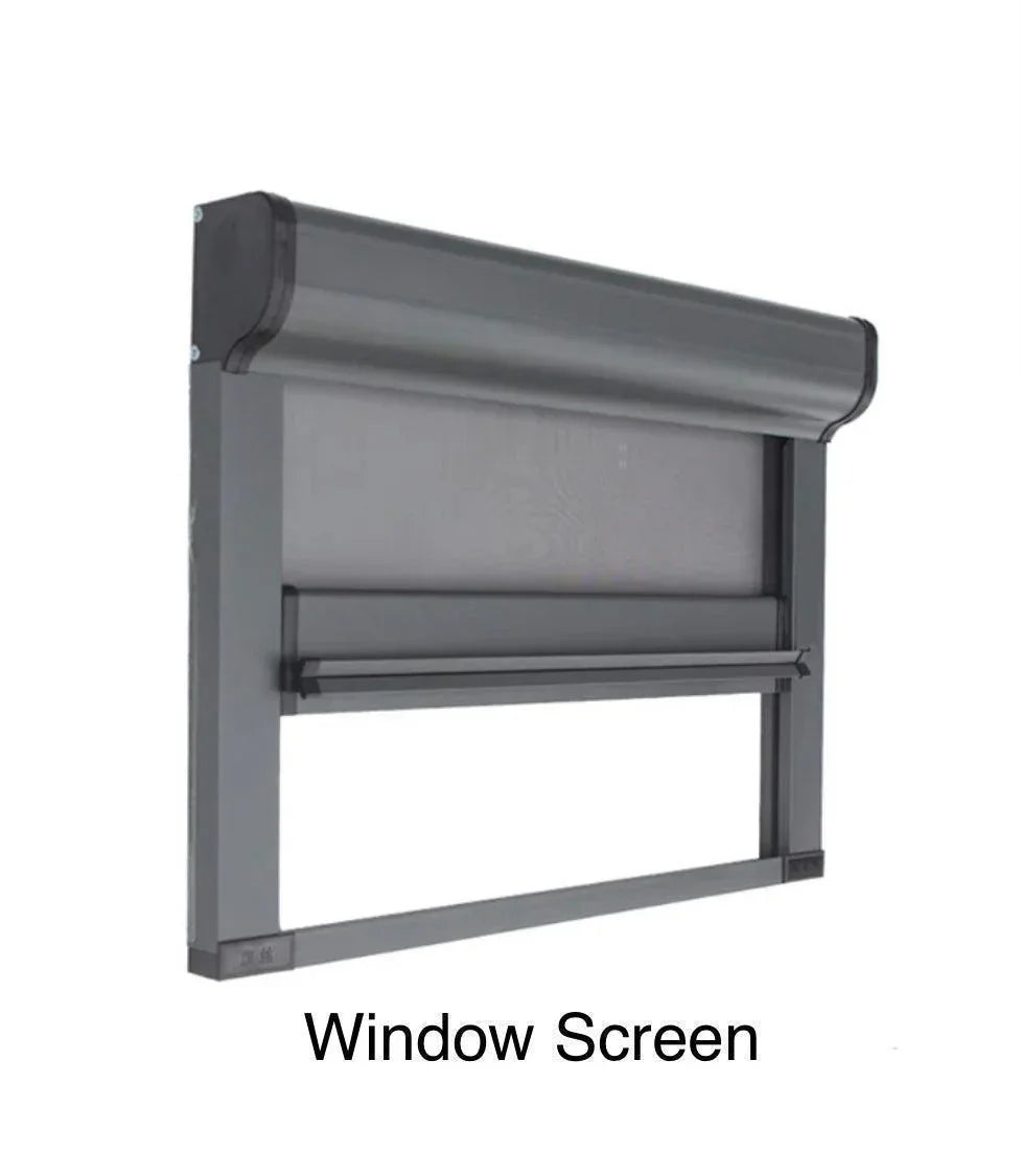 ROLdour Bespoke Vertical 1500mm up to 2000mm Wide x up to 1000mm Tall Retractable Roller Blackout, Privacy Screen Door Custom Made to Measure