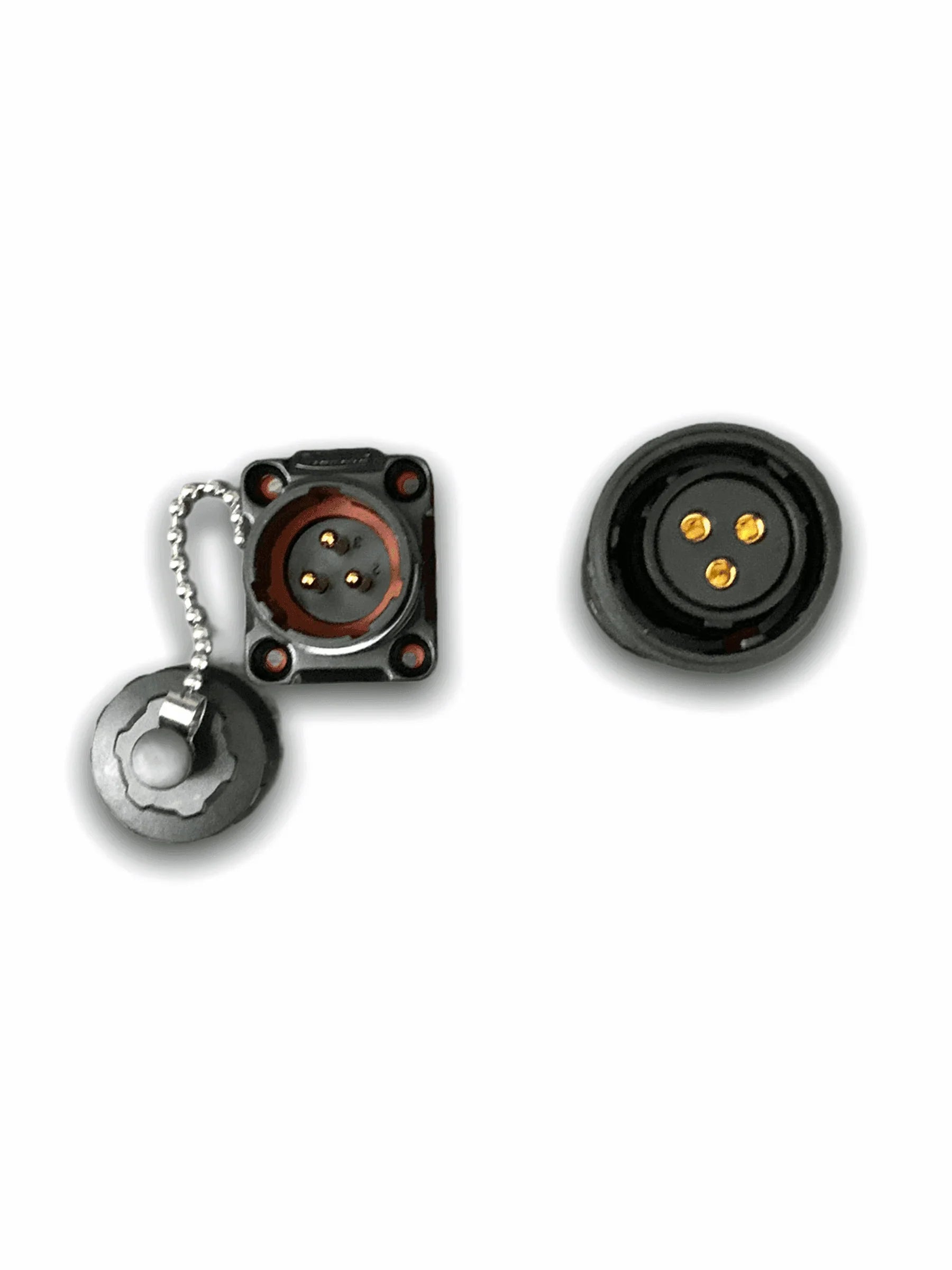 IP67 COMPACT Surface Mounted 240v Electric Hookup Red & Black