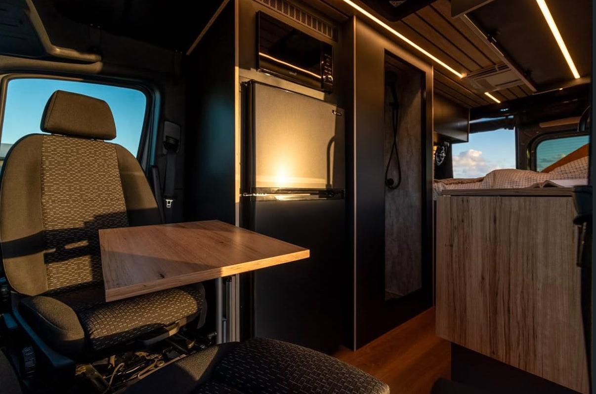 ROLdour Campervan / RV Shower Door 1500mm up to 2000mm Tall Custom Made to Measure