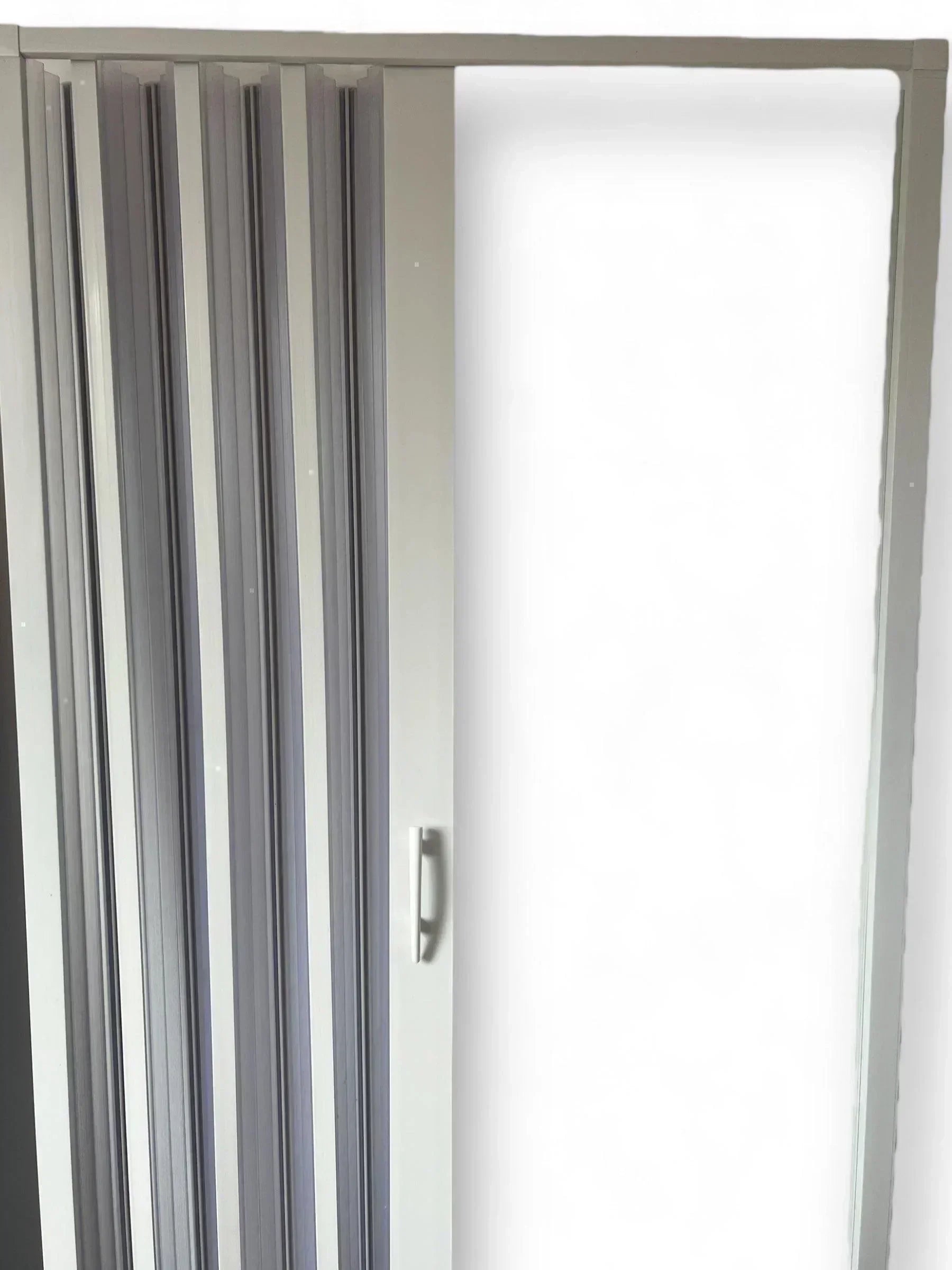 FLEXdoûr PVC Folding Shower Door with Side Opening 1850mm Height x Various Width