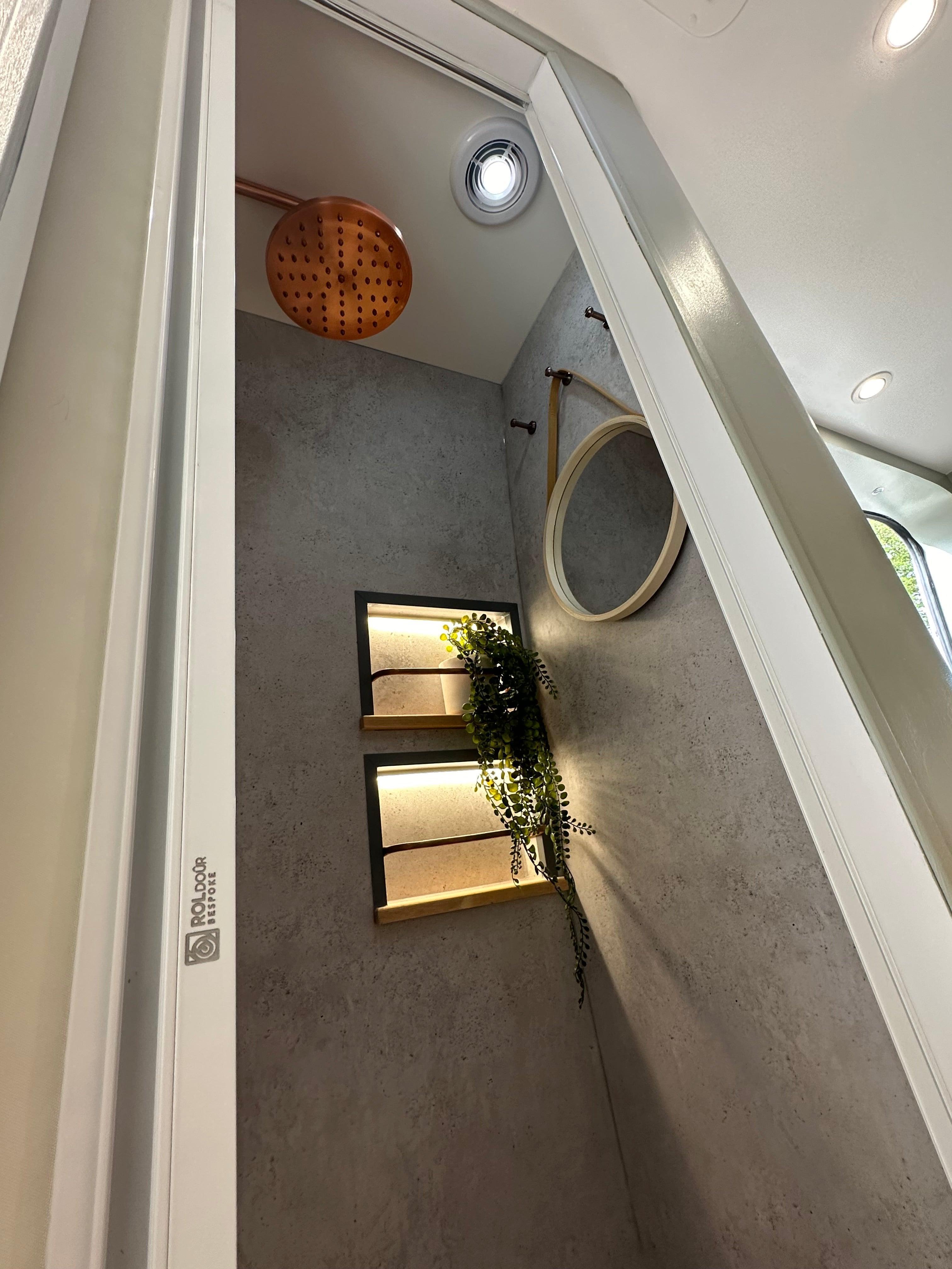 ROLdour Bespoke Vertical 1500mm up to 2000mm Wide x up to 1000mm Tall Retractable Roller Blackout, Privacy Screen Door Custom Made to Measure
