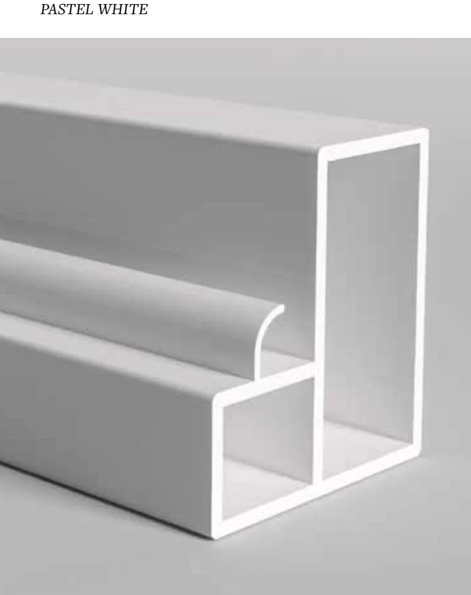 FLEXdoûr PVC Folding Shower Door with Side Opening 1850mm Height x Various Width