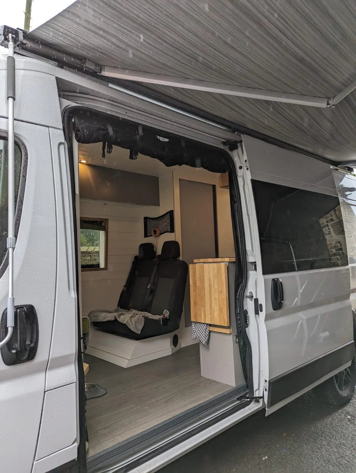 VANdour Mosquito Net Screen Medium to Large Campervans fit. Added Privacy Layer