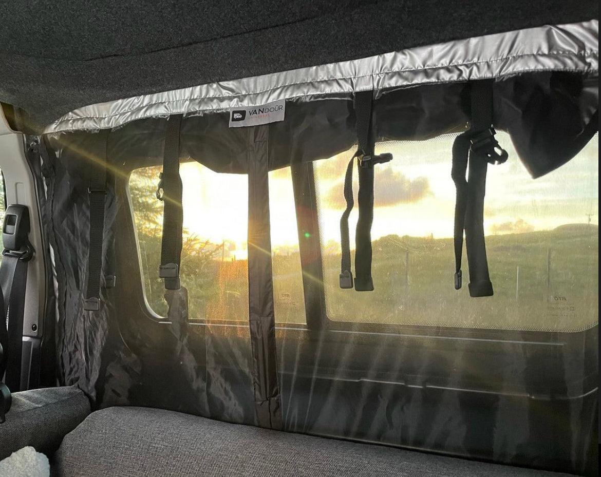 VANdour Mosquito Net Screen Small Campervans fit. Added Privacy Layer