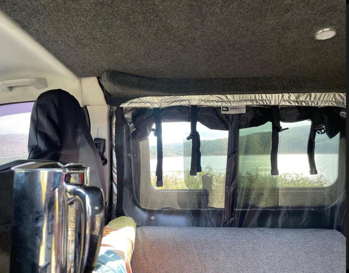 VANdour Mosquito Net Screen Small Campervans fit. Added Privacy Layer