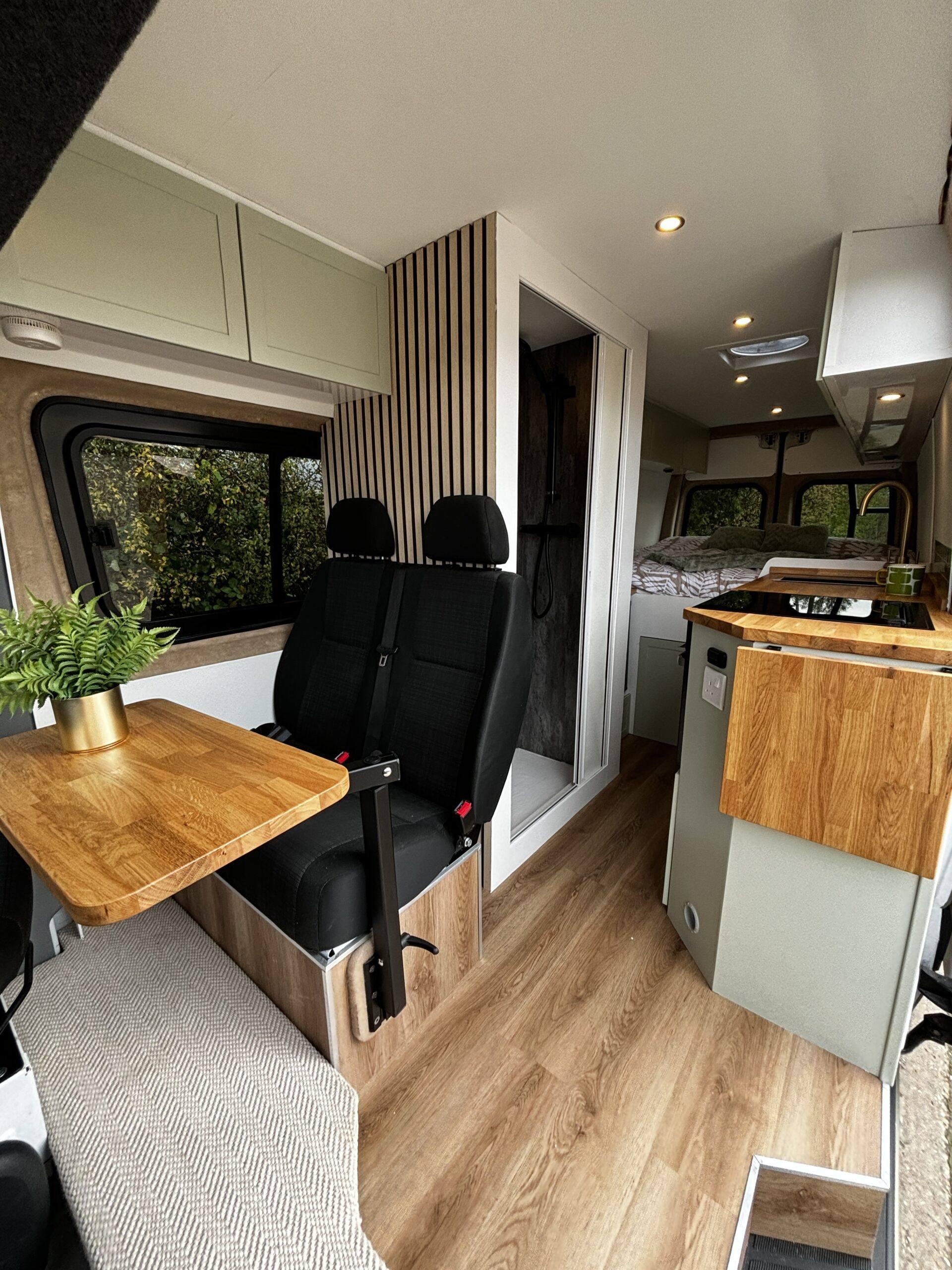 ROLdour Campervan / RV Shower Door 1500mm up to 2000mm Tall Custom Made to Measure