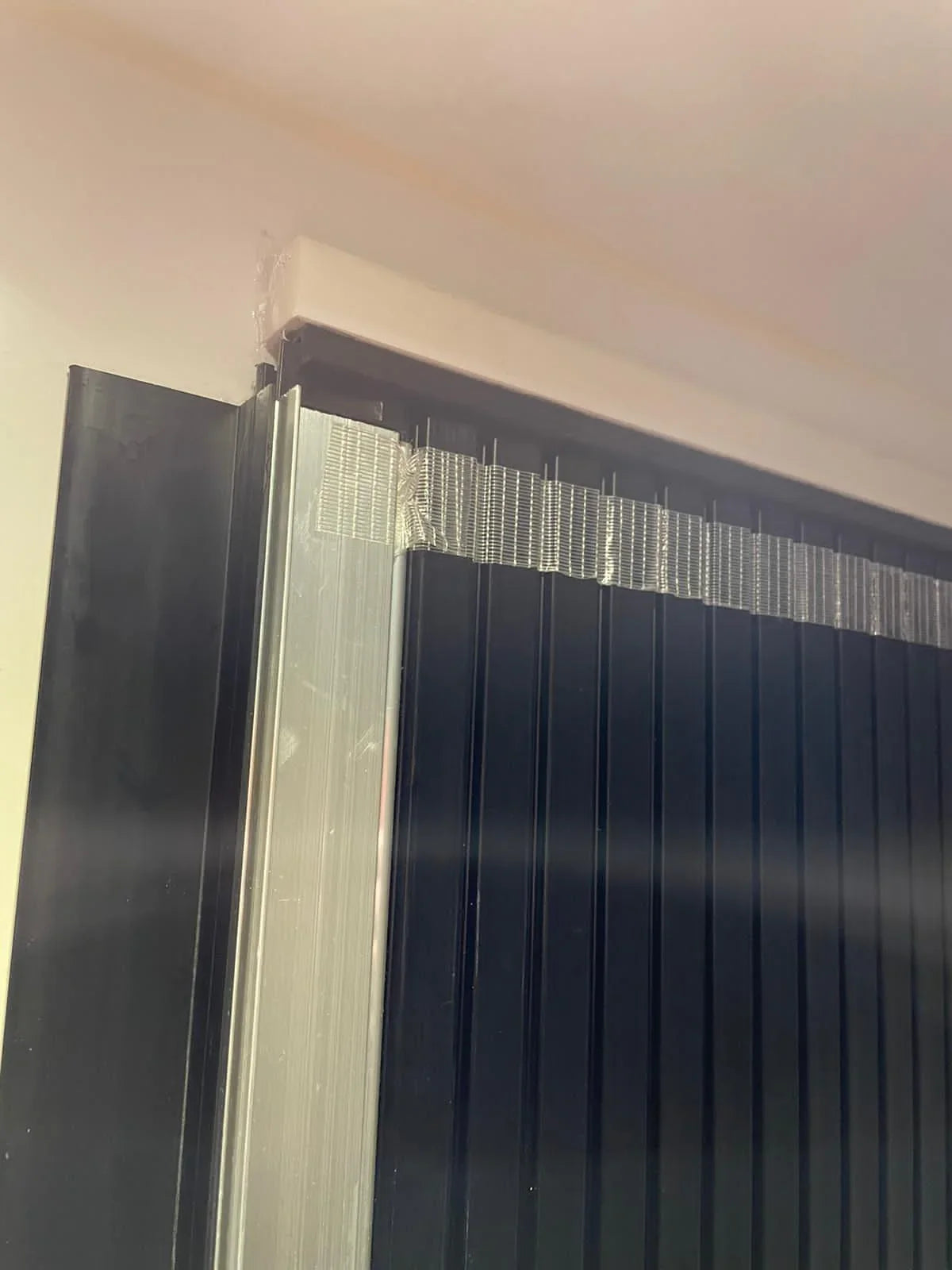 Tambour Black or White or Silver Door kits - Custom Made to the MM from 1000mm up to 1499mm tall