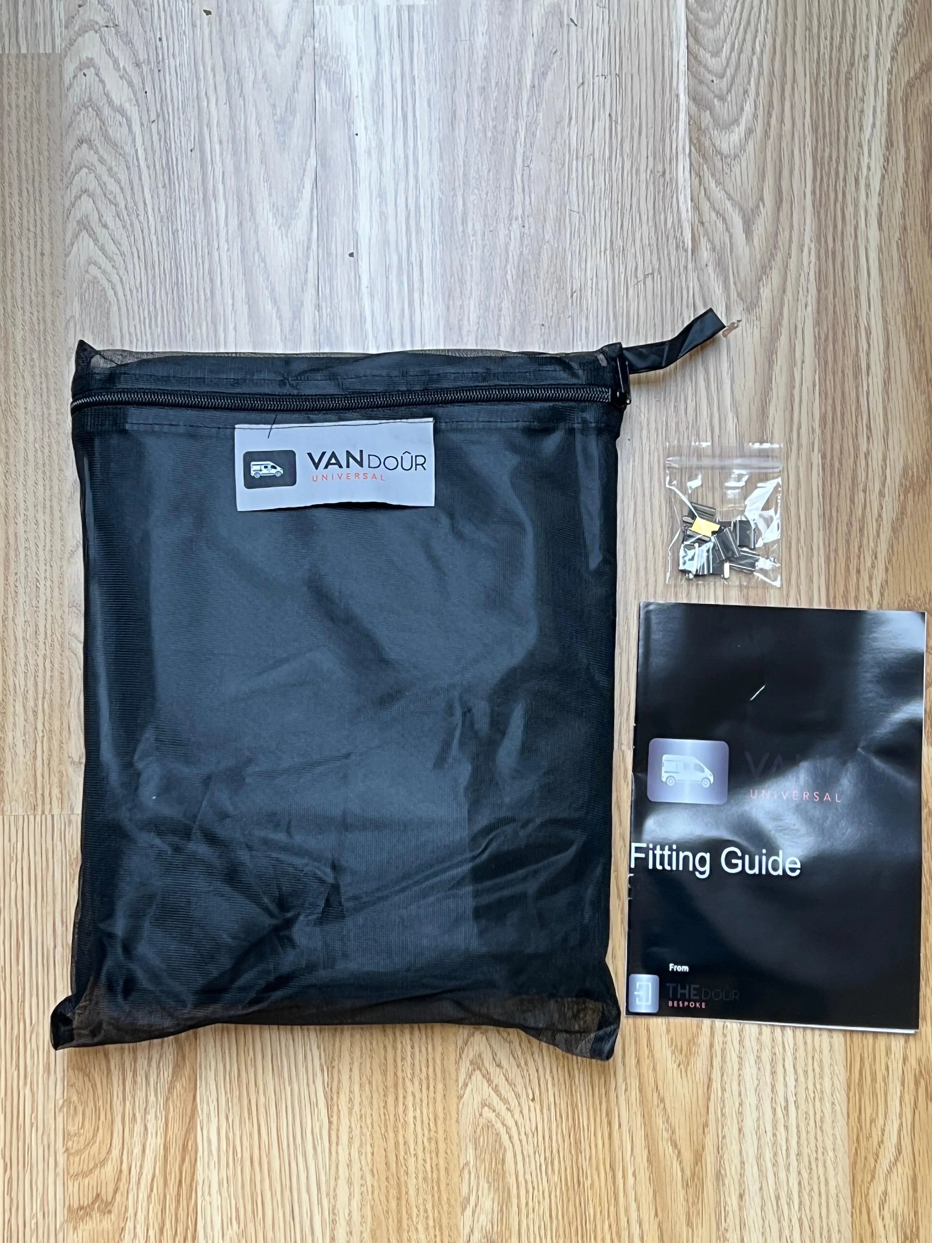 VANdour Mosquito Net Screen Medium to Large Campervans fit. Added Privacy Layer