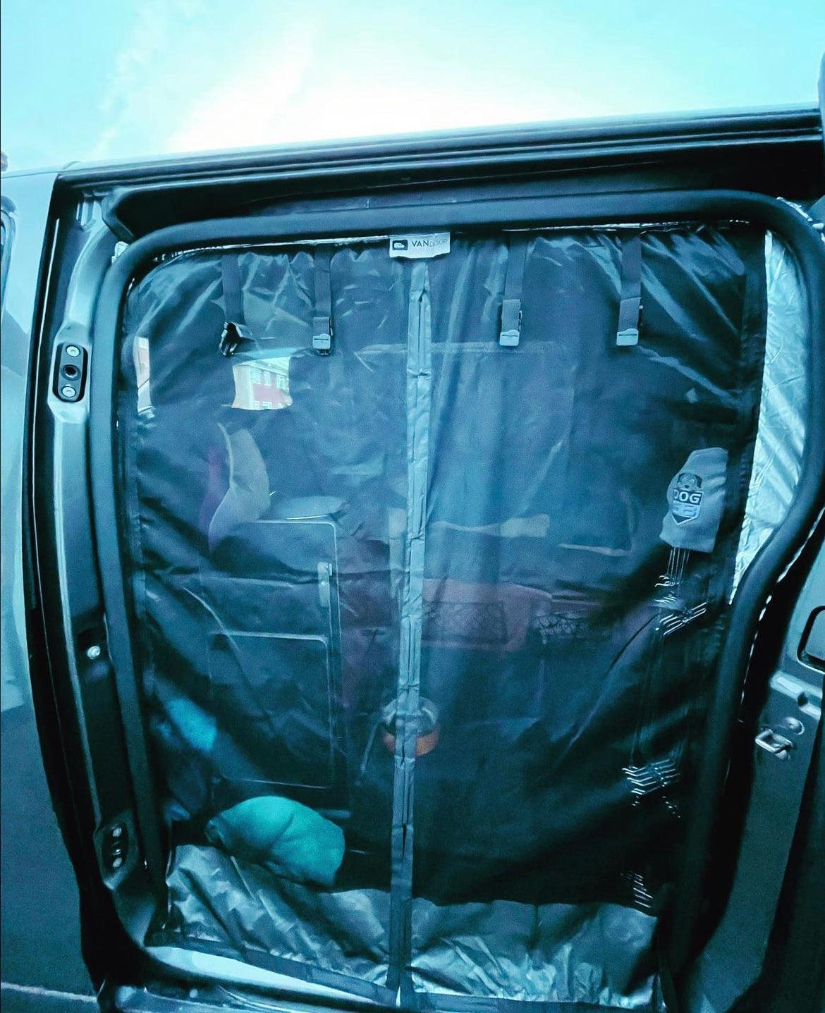 VANdour Mosquito Net Screen Small Campervans fit. Added Privacy Layer