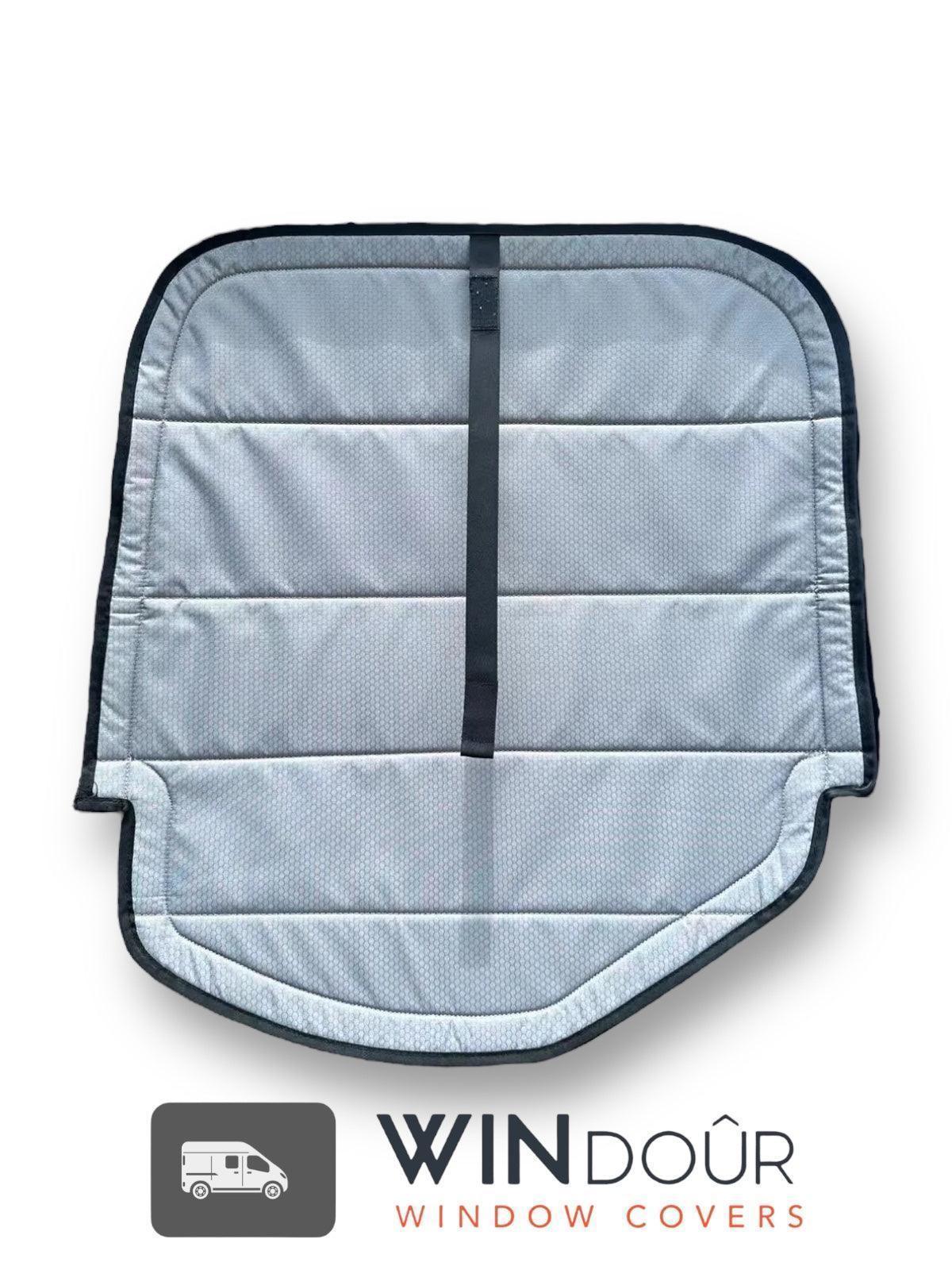 WINdoûr insulated Blackout Covers with Large Net Storage Pocket. Window Covers for Sprinter Rear Doors