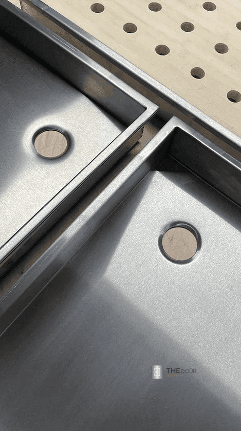 Campervan / RV Shower Trays 304-Grade Stainless Steel - 3 Sizes Options