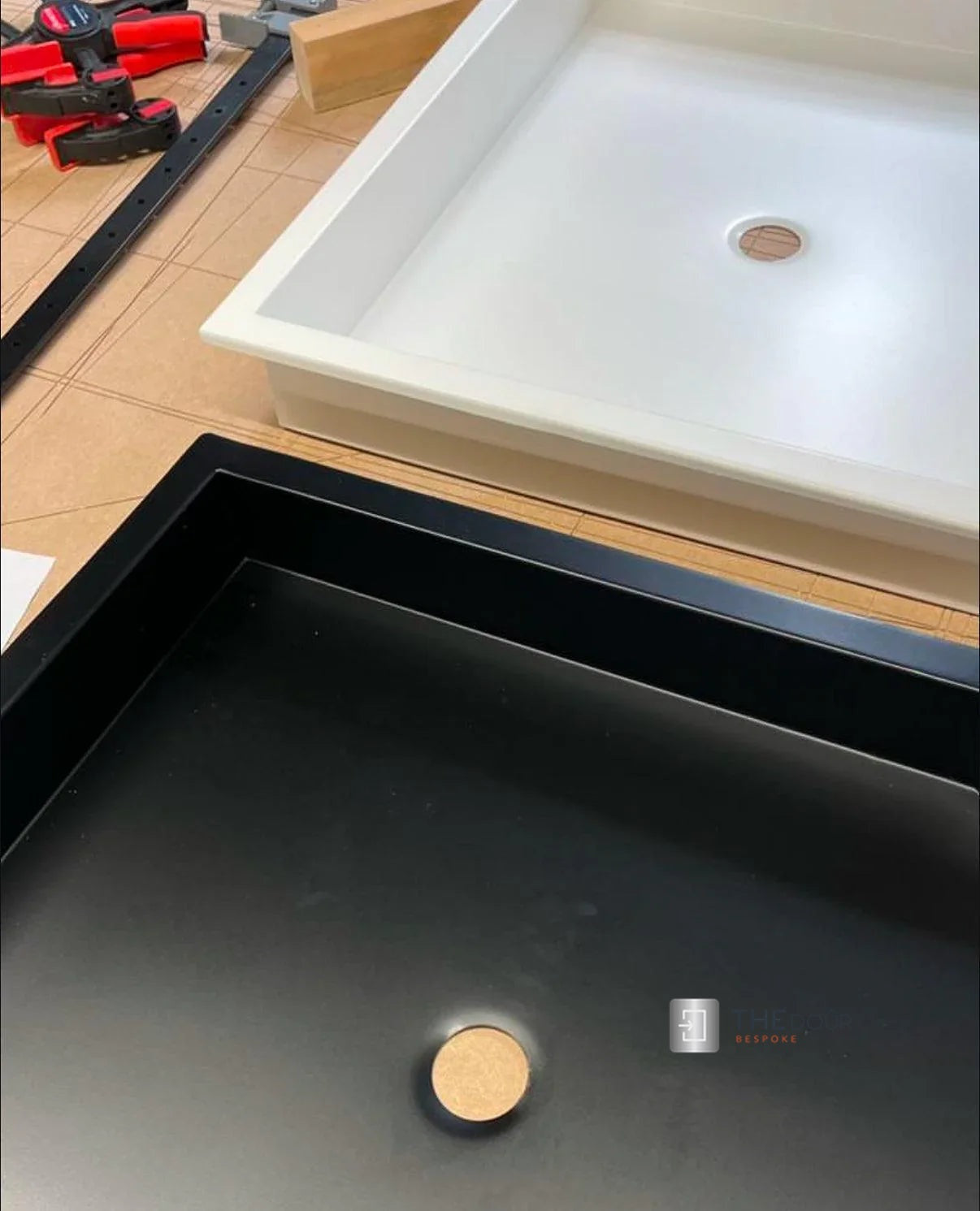 Campervan / RV Shower Trays 304-Grade Stainless Steel - 3 Sizes Options