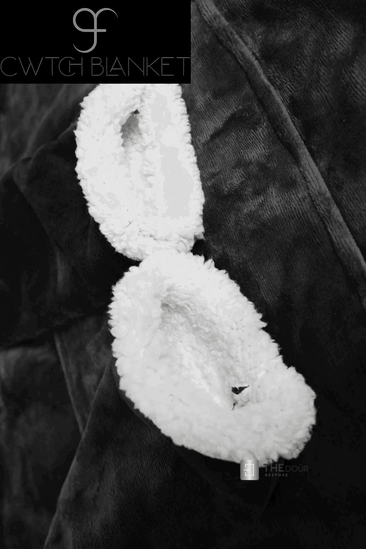 CwtchBlanket Giant 200cm x 170cm Extra Thick Sherpa Fleece Camper Blanket