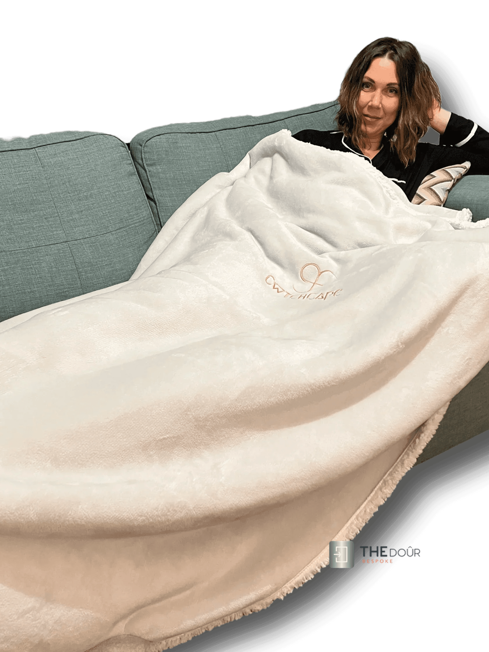 CwtchCape Camper Sherpa Fleece Hoodie Walkie Blanket Adult 1 size fits all - 4 Colours