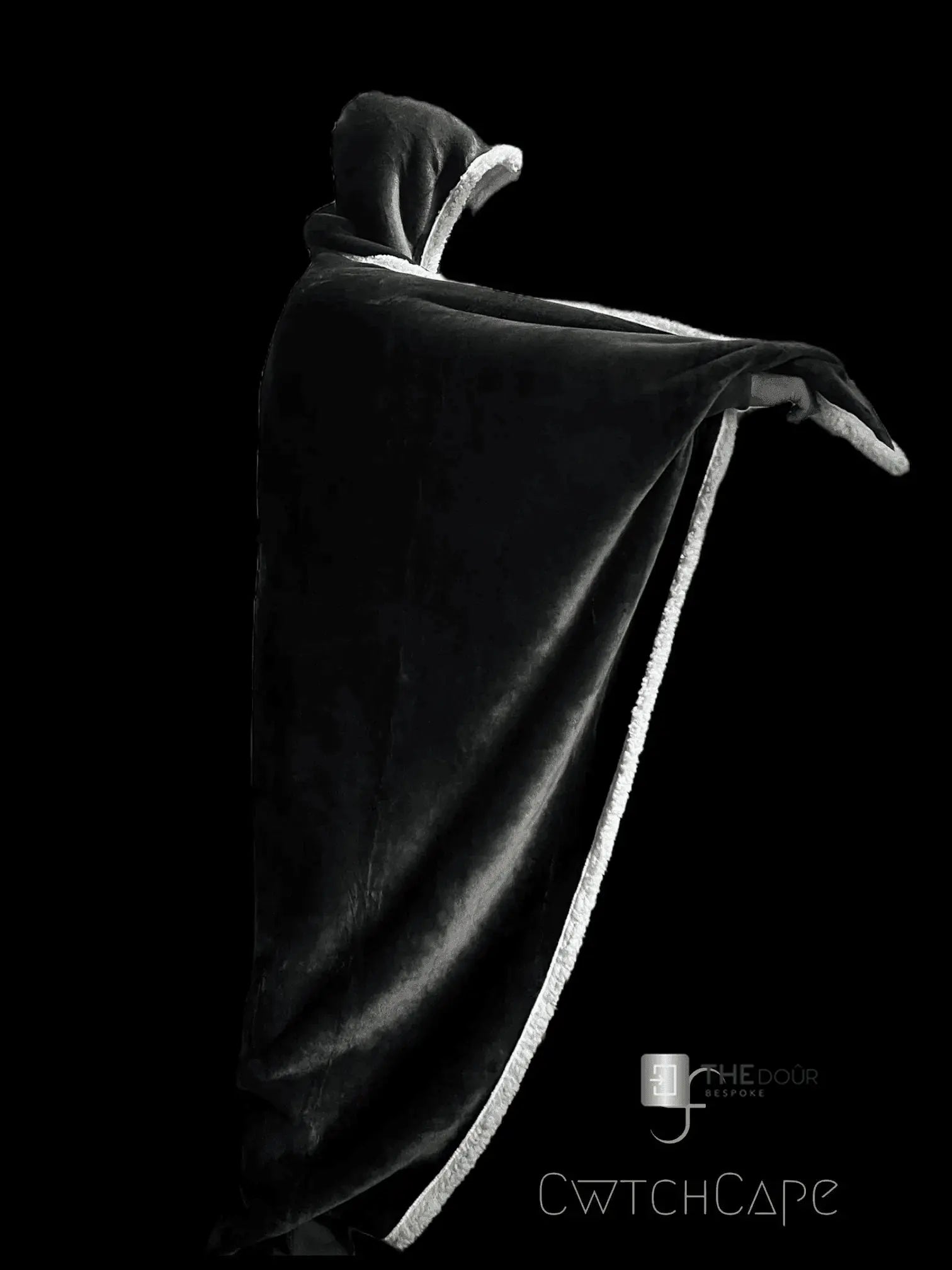 CwtchCape Camper Sherpa Fleece Hoodie Walkie Blanket Adult 1 size fits all - 4 Colours THEdoûr Bespoke