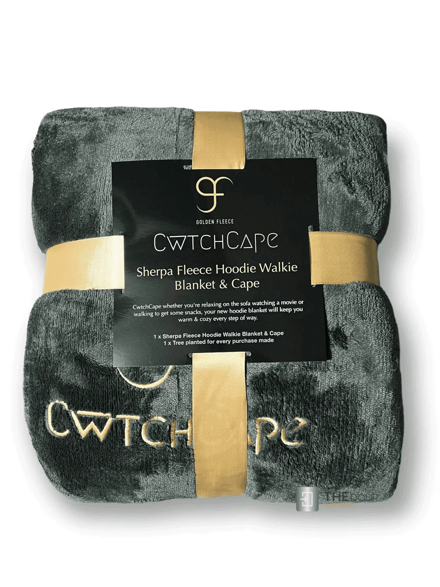 CwtchCape Camper Sherpa Fleece Hoodie Walkie Blanket Adult 1 size fits all - 4 Colours THEdoûr Bespoke