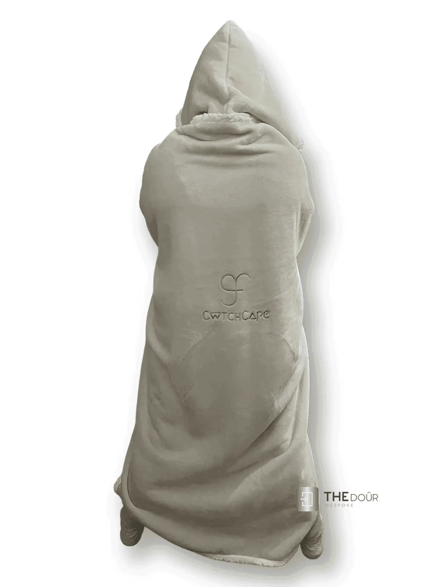 CwtchCape Camper Sherpa Fleece Hoodie Walkie Blanket Adult 1 size fits all - 4 Colours THEdoûr Bespoke