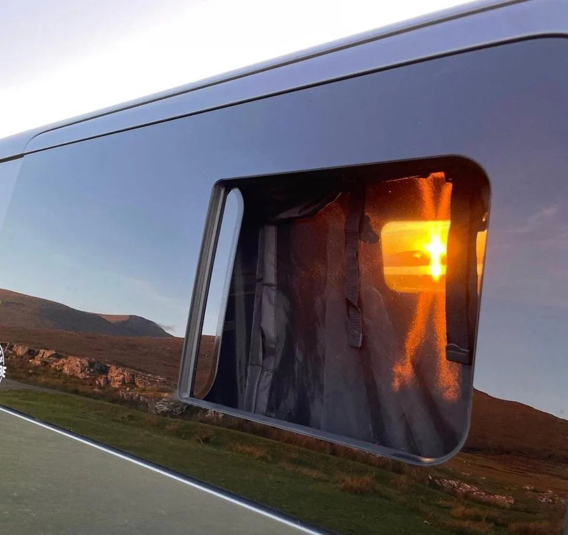 VANdour Mosquito Net Screen Small Campervans fit. Added Privacy Layer