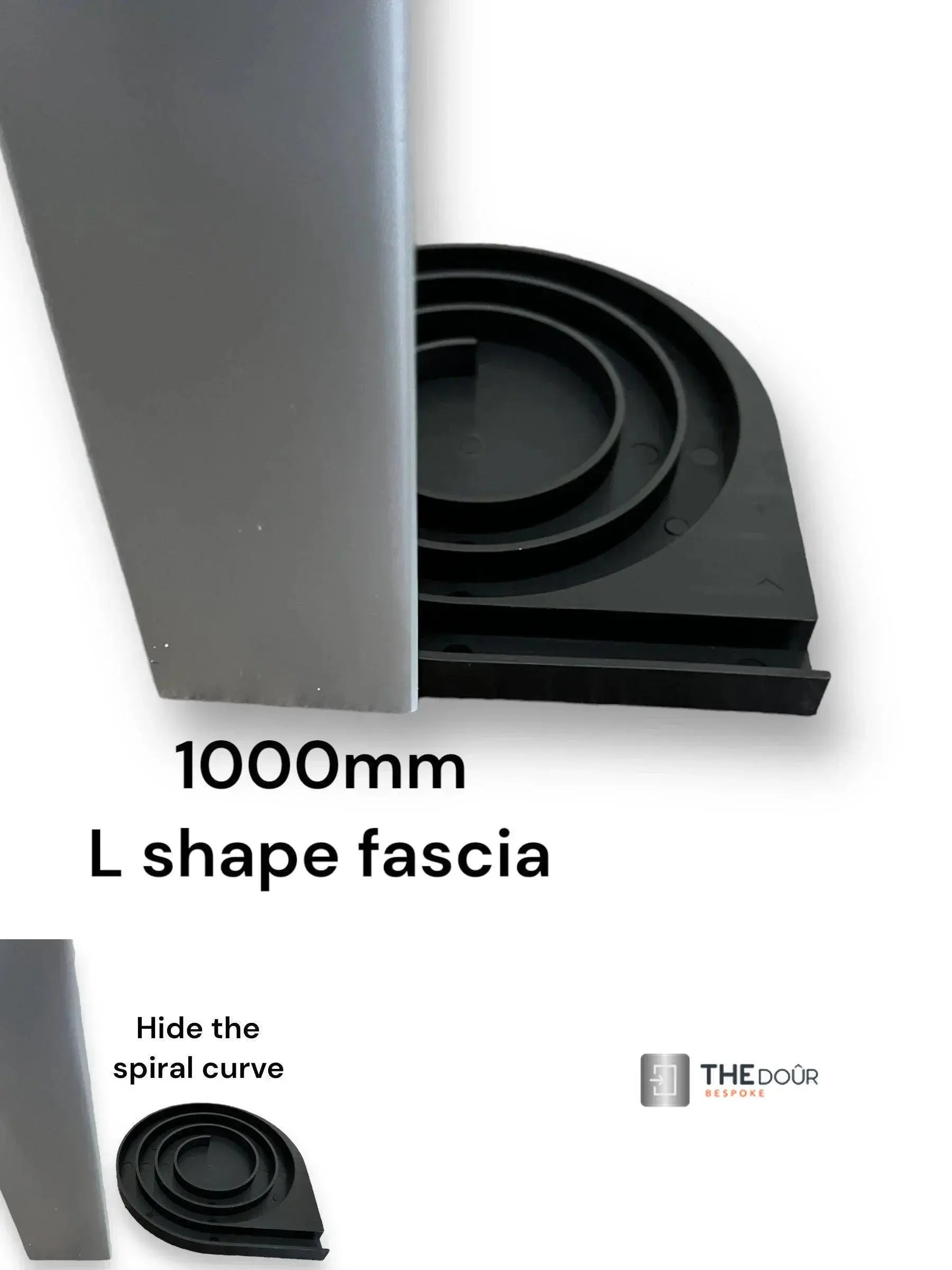 Easy Cut Tambour Vertical or Horizontal Sliding Door Kit & Parts, Up to 1000mm x 1000mm Area. THEdoûr Bespoke