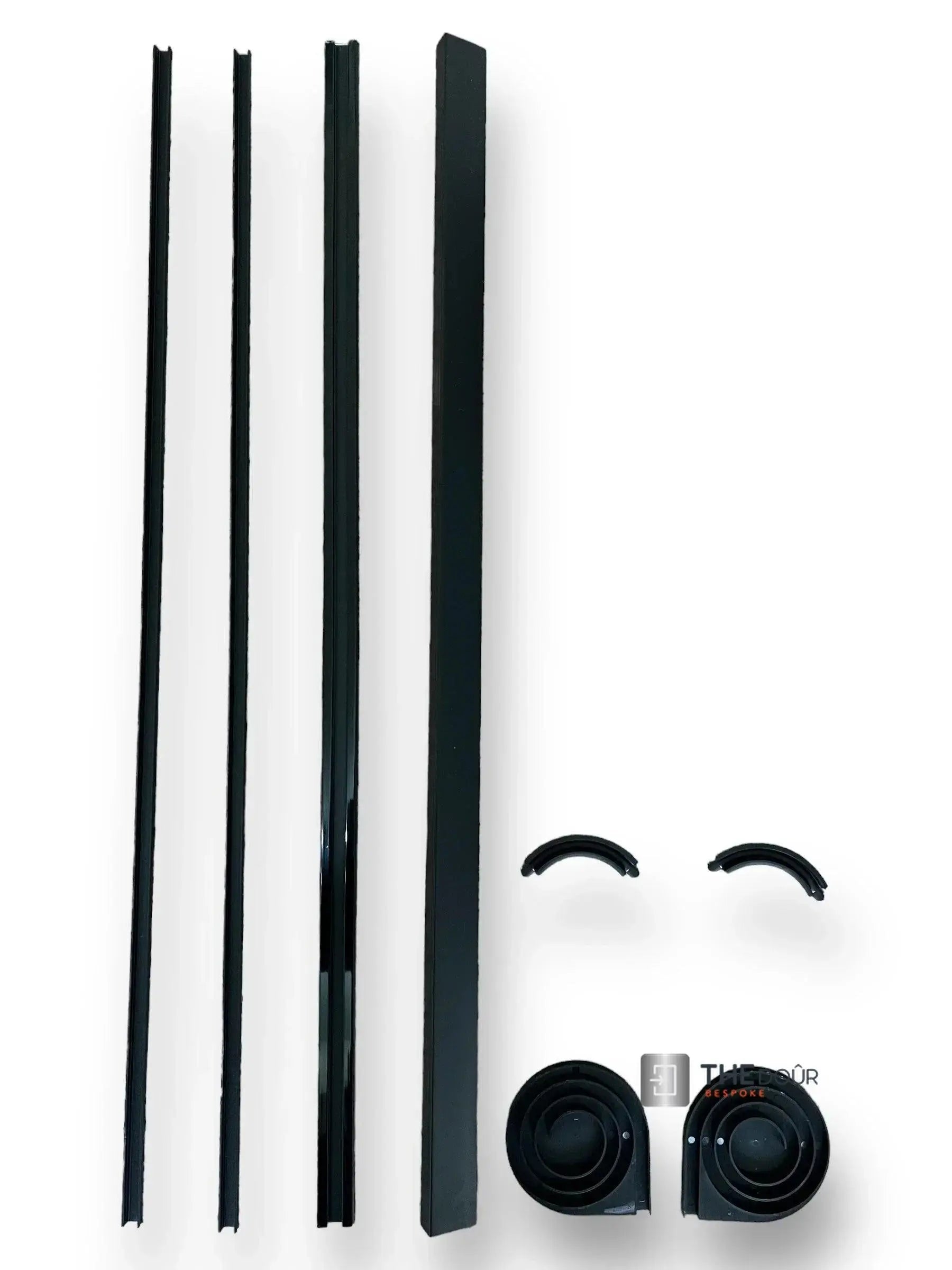 Easy Cut Tambour Vertical or Horizontal Sliding Door Kit & Parts, Up to 1000mm x 1000mm Area. THEdoûr Bespoke