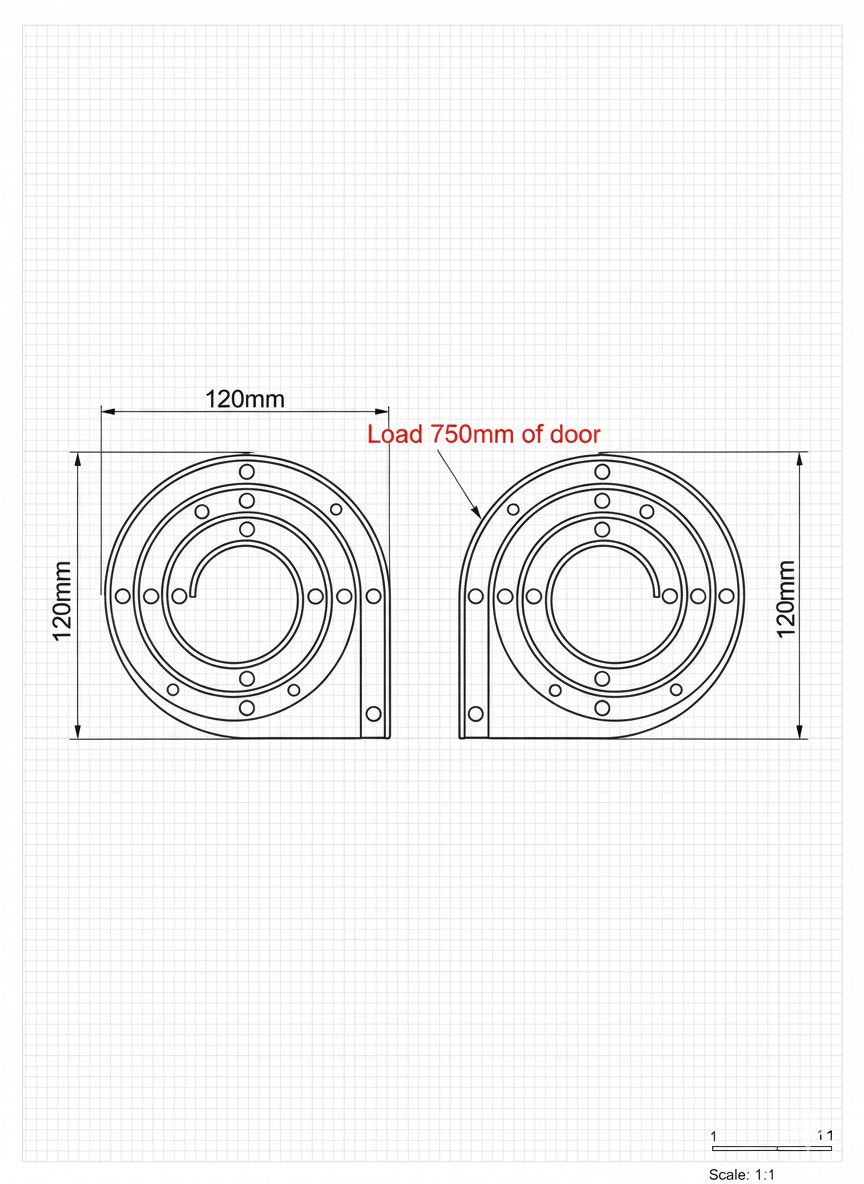 Easy Cut Tambour Vertical or Horizontal Sliding Door Kit & Parts, Up to 1000mm x 1000mm Area.