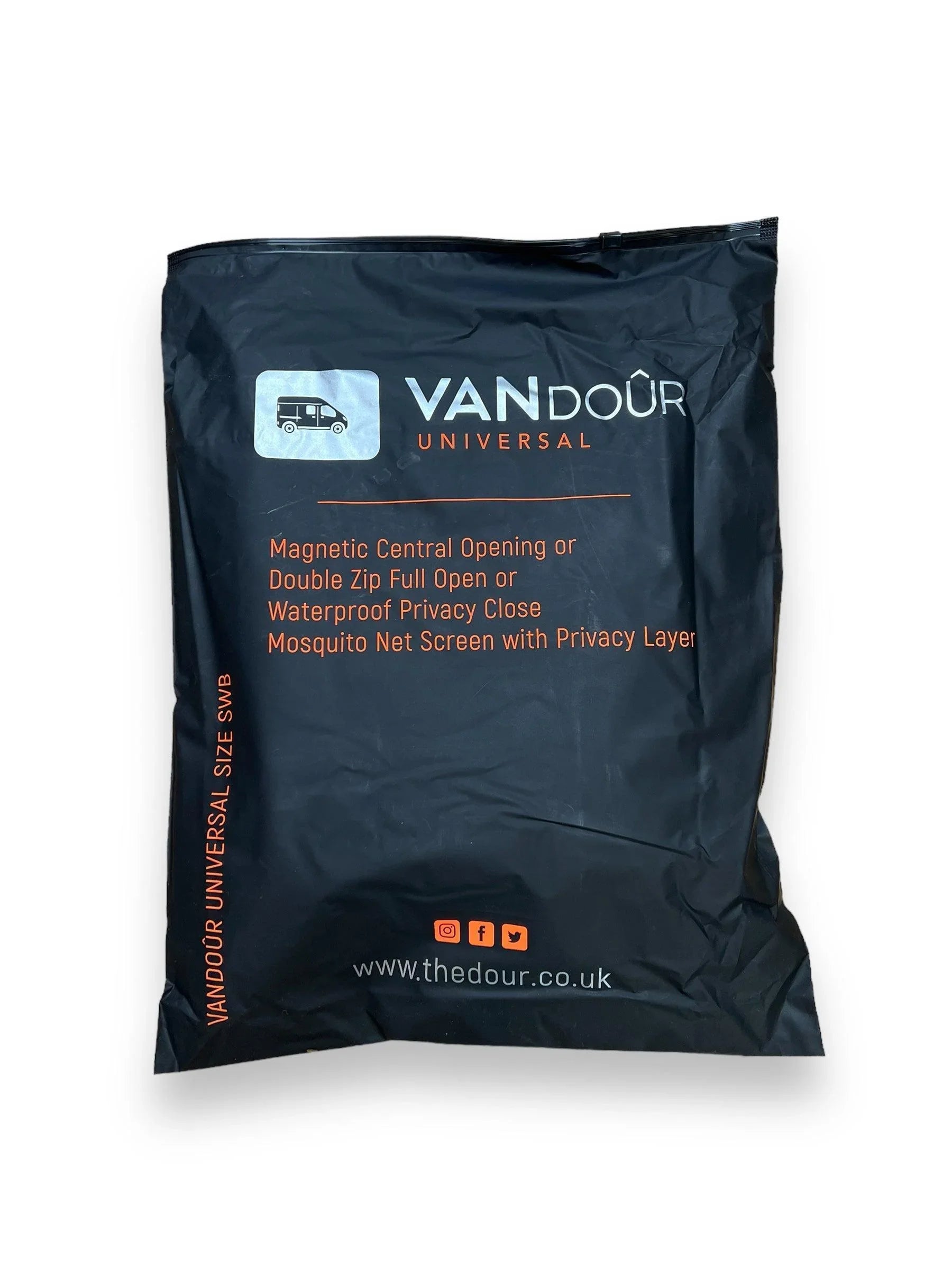 VANdour Mosquito Net Screen Small Campervans fit. Added Privacy Layer