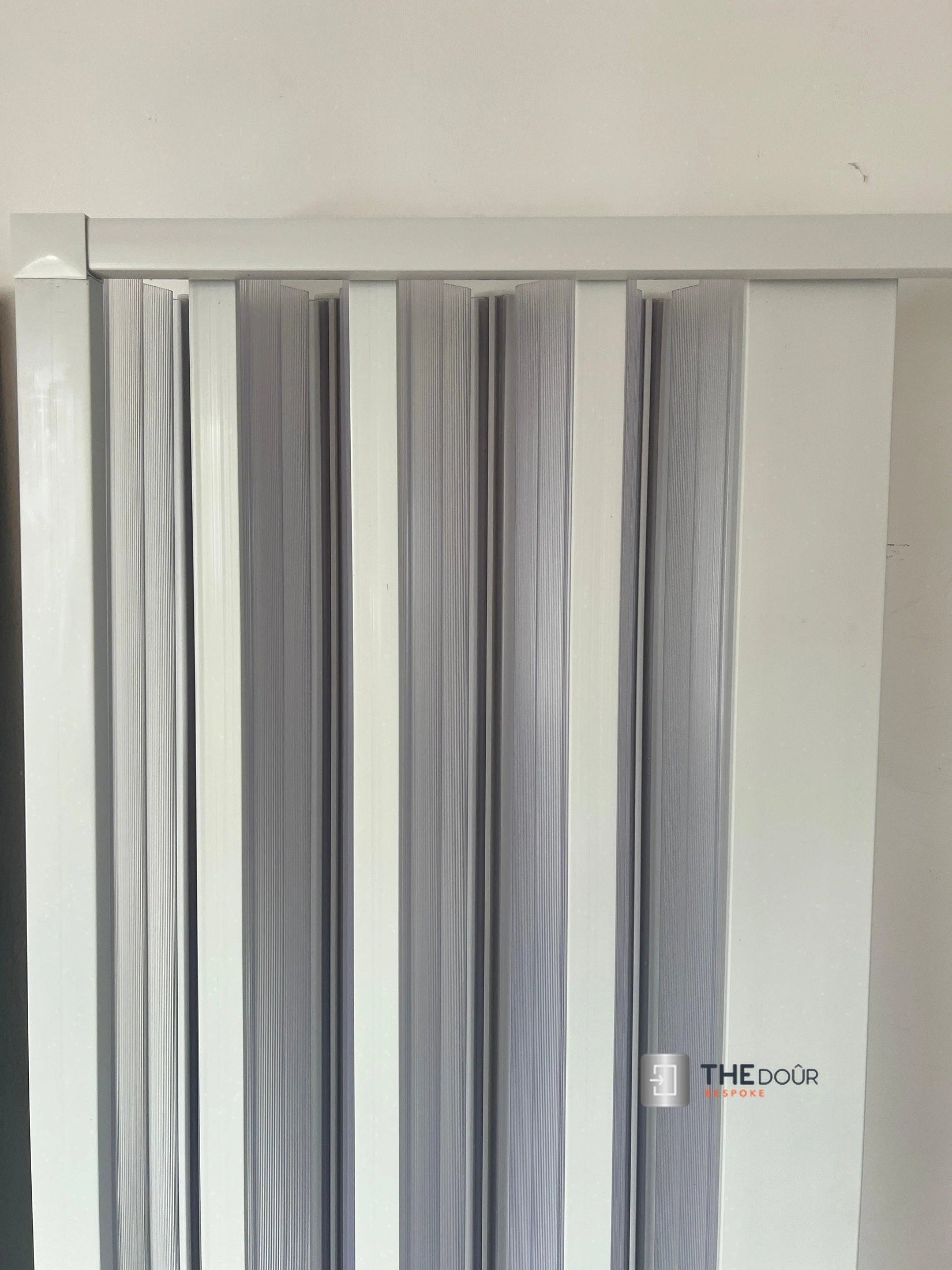FLEXdoûr 3 Side Folding PVC Shower Enclosure Doors with central Opening 1850mm Height x Various Widths