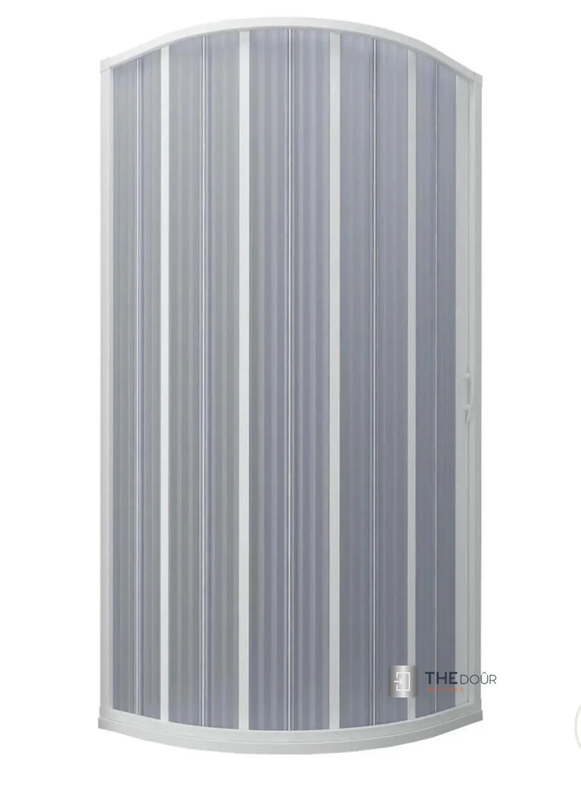 FLEXdoûr PVC Shower Door with Side Opening 1850mm Height x Reducible Width