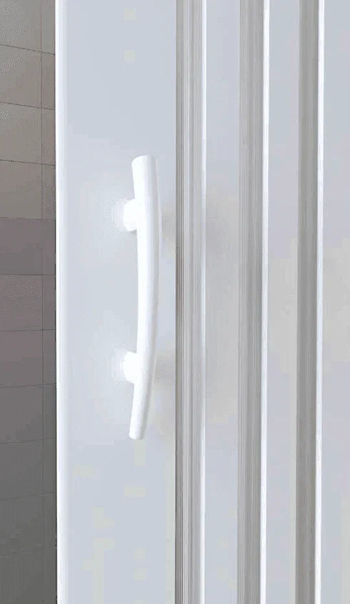 FLEXdoûr PVC Shower Door with Central Opening 1850mm Height x Various Width