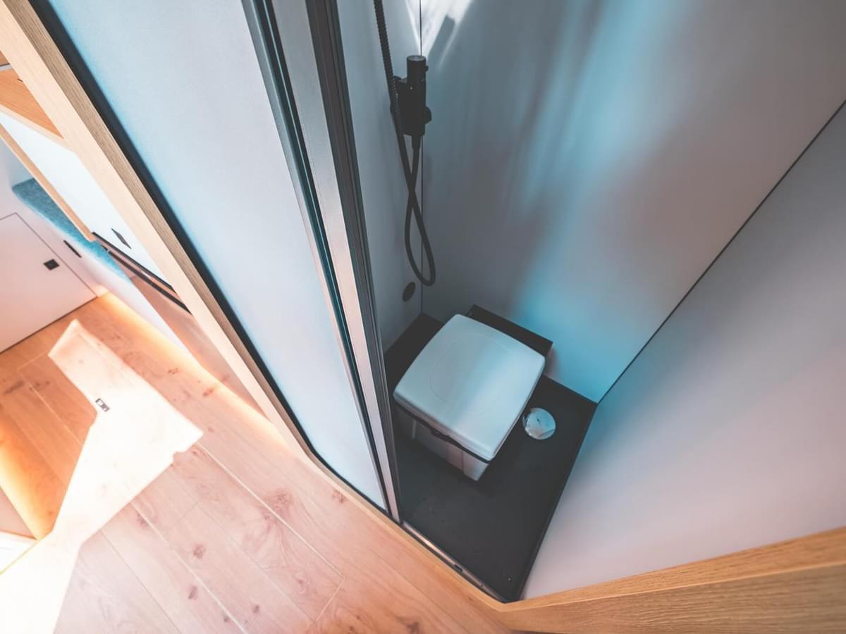 ROLdour Campervan / RV Shower Door 1500mm up to 2000mm Tall Custom Made to Measure