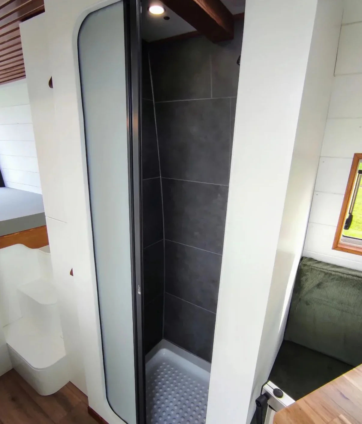ROLdoûr Bespoke Blackout Privacy Door Screen up to 2000mm Tall, Retractable Roller Magnetic Close Made to Measure