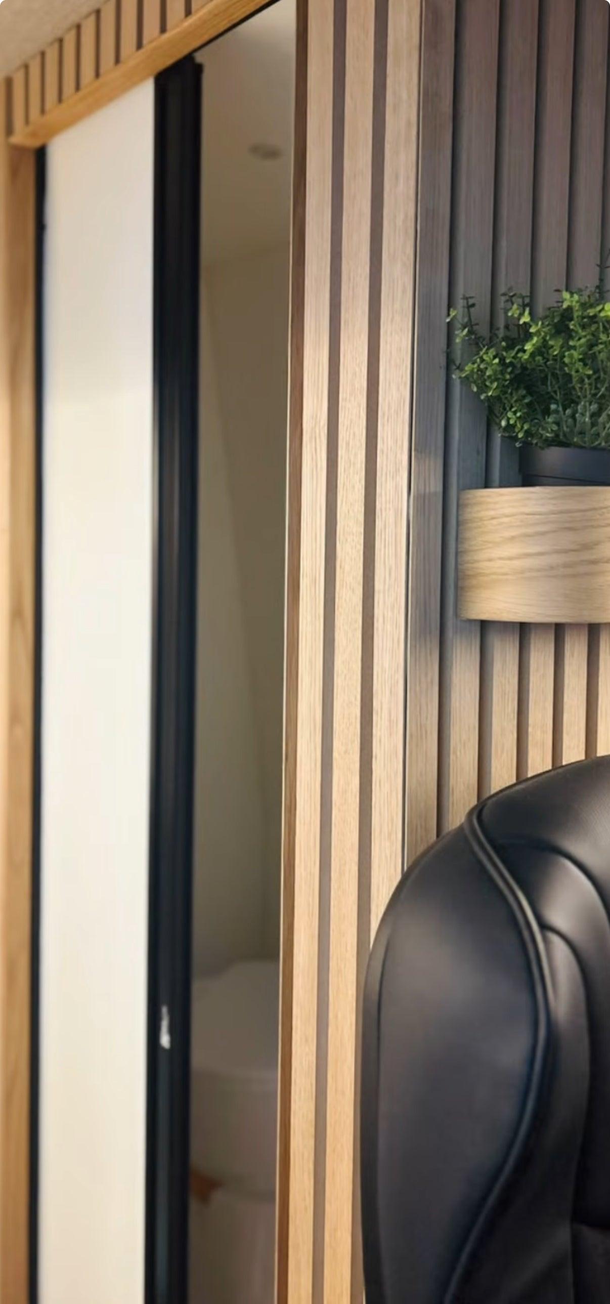 ROLdoûr Bespoke Blackout Privacy Door Screen up to 2000mm Tall, Retractable Roller Magnetic Close Made to Measure