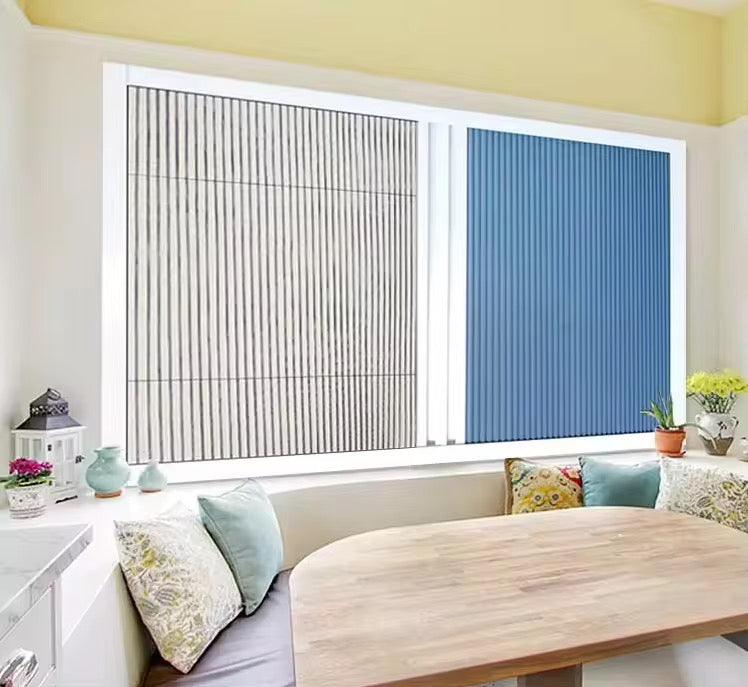 WINdoûr DUO Custom Made Honeycomb Insulated Blackout Blind & or Mosquito/Fly Net 1000mm up to 2000mm Tall x 1000mm up to 2000mm Wide
