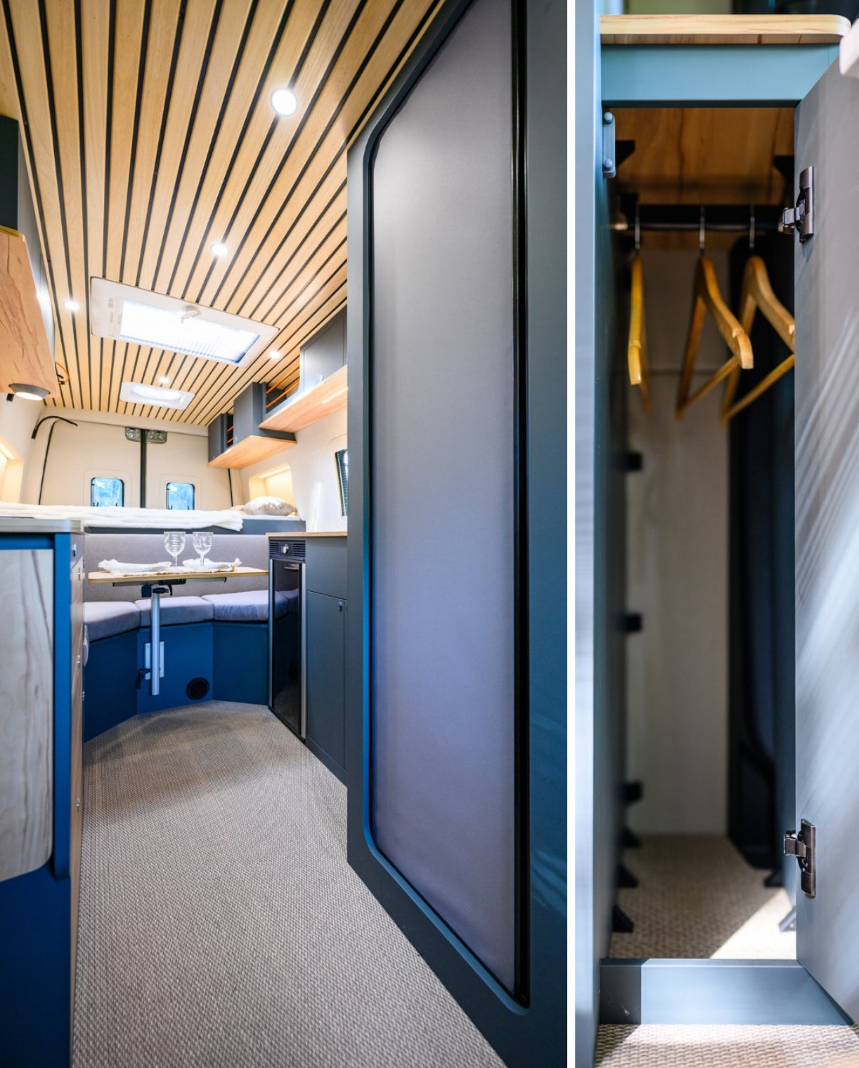 ROLdour Campervan / RV Shower Door 1500mm up to 2000mm Tall Custom Made to Measure