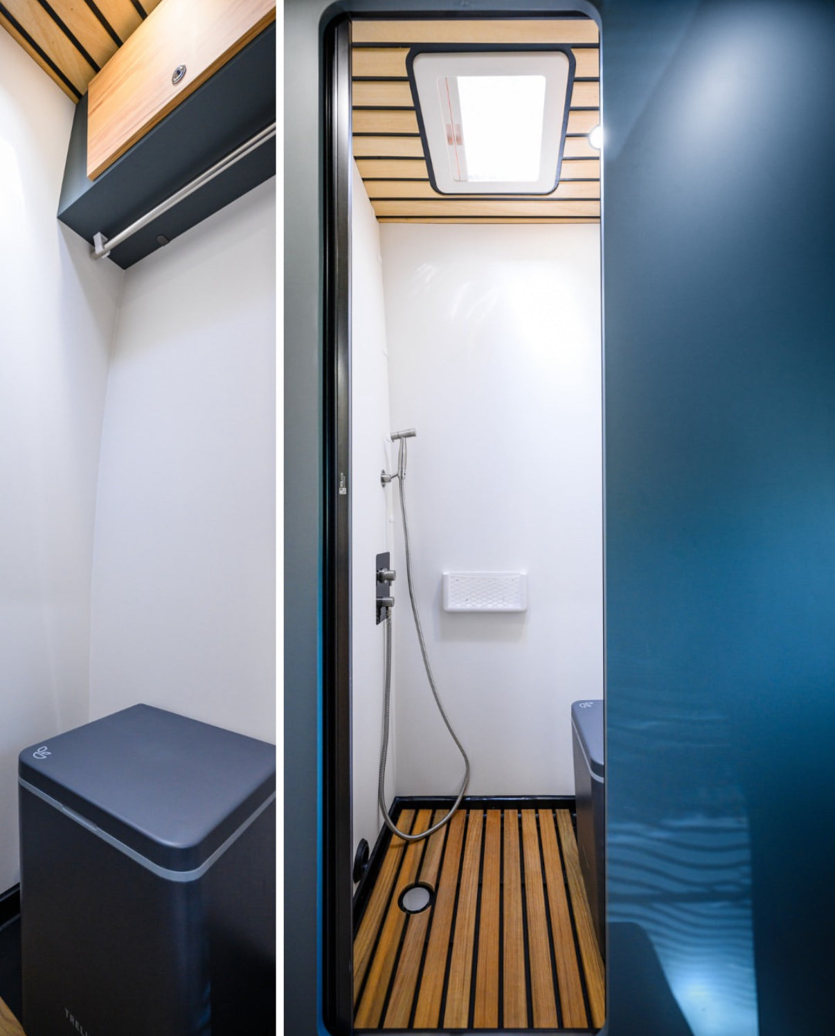 ROLdour Campervan / RV Shower Door 1500mm up to 2000mm Tall Custom Made to Measure