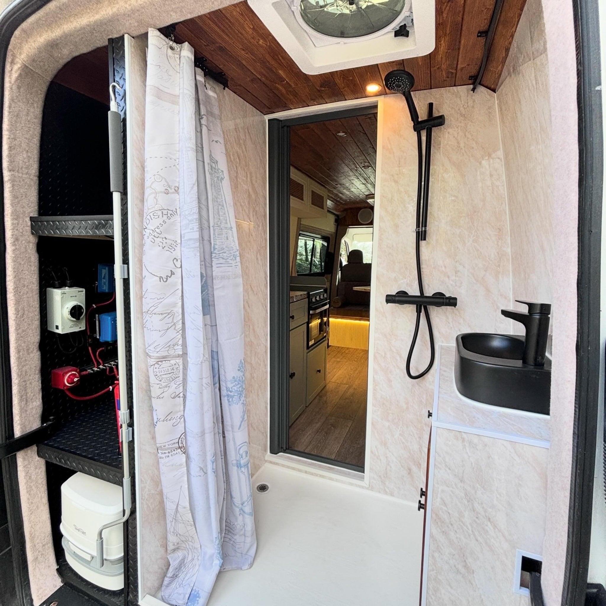 ROLdoûr Bespoke Blackout Privacy Door Screen up to 2000mm Tall, Retractable Roller Magnetic Close Made to Measure