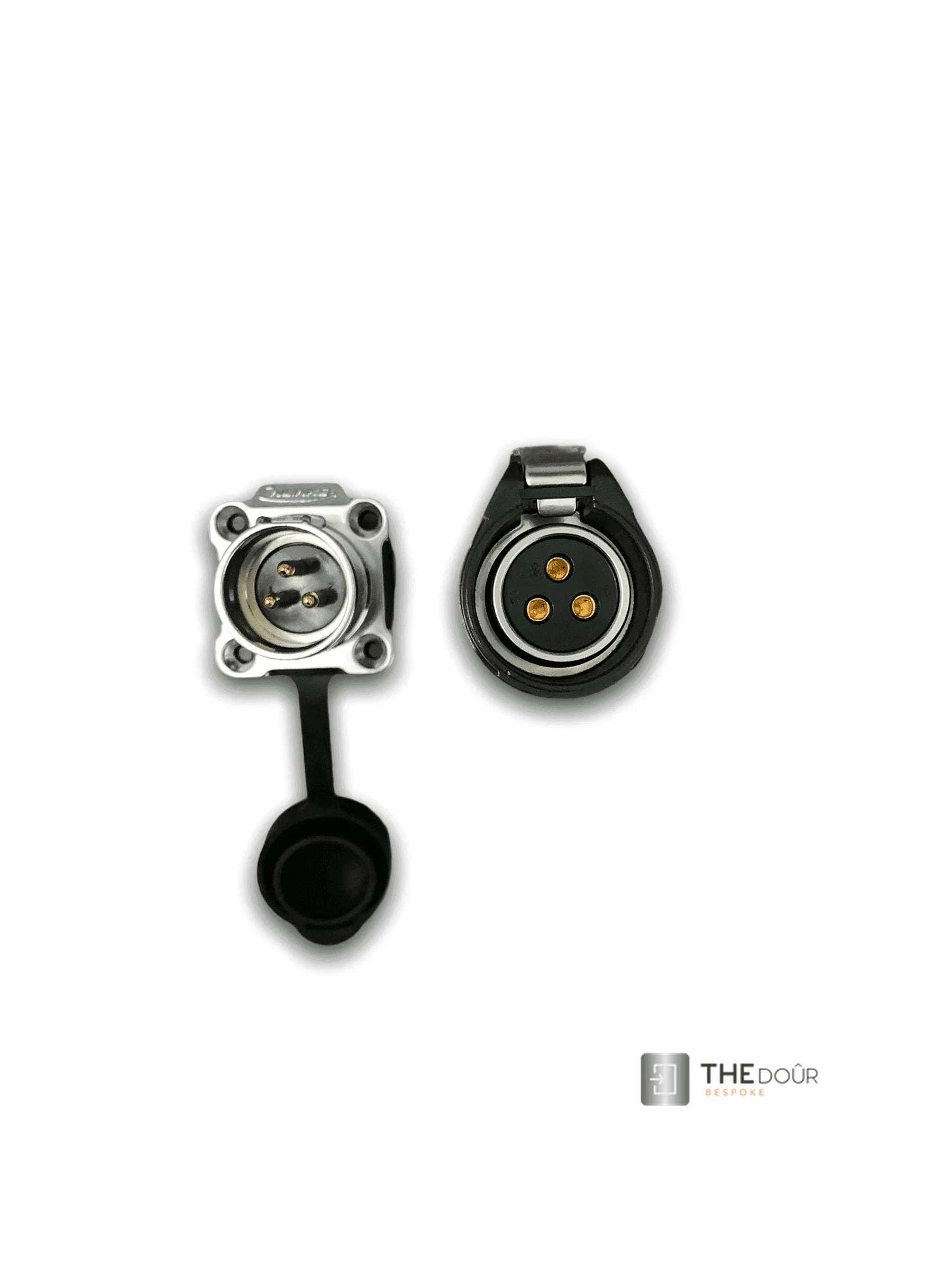 IP67 COMPACT Surface Mounted 240v Electric Hookup Red & Black