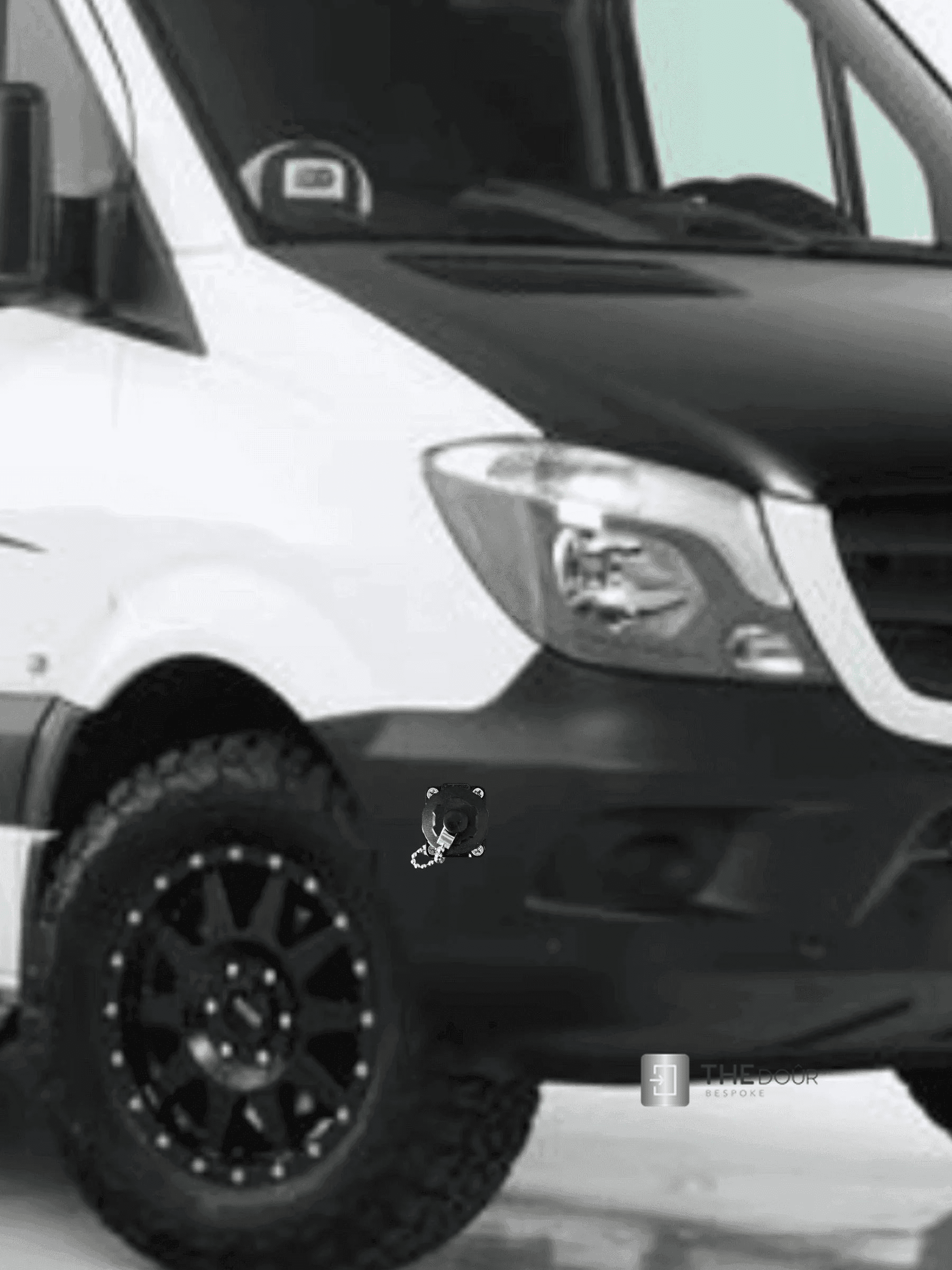 IP67 COMPACT Surface Mounted 240v Electric Hookup Red & Black