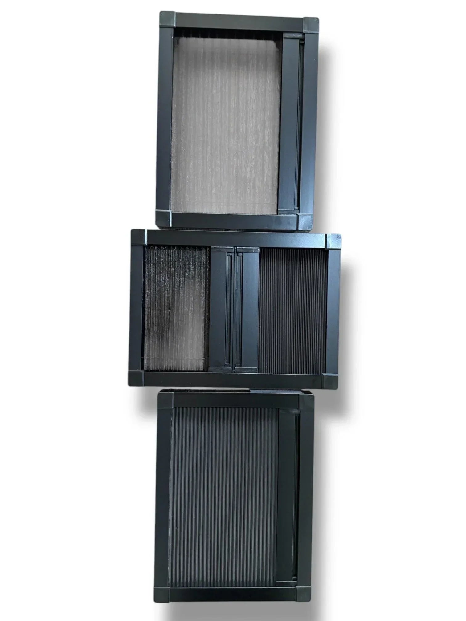 ROLdour – Maßanfertigung. Bestellen Sie jede Patronenlänge in mm bis max. 2000 mm x jede Schienenlänge in mm bis max. 1000 mm (Gesamtgröße bis zu den Außenkanten des Rahmens).