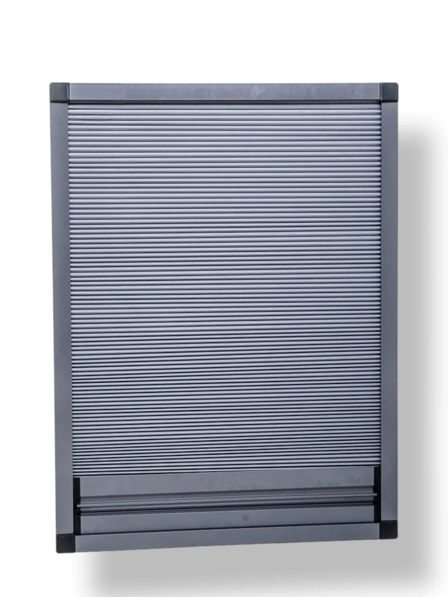 ROLdour – Maßanfertigung. Bestellen Sie jede Patronenlänge in mm bis max. 2000 mm x jede Schienenlänge in mm bis max. 1000 mm (Gesamtgröße bis zu den Außenkanten des Rahmens).