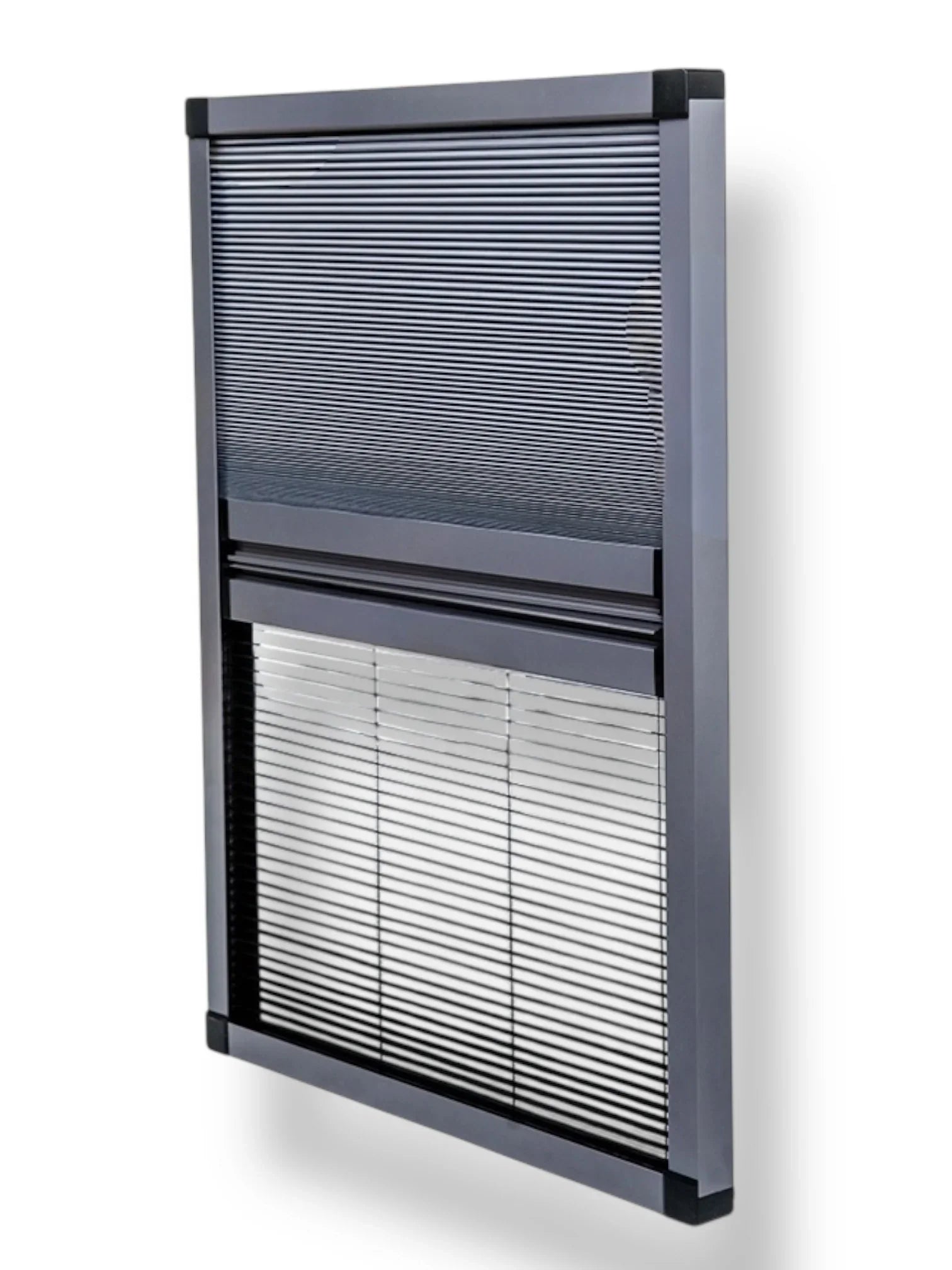 ROLdour – Maßanfertigung. Bestellen Sie jede Patronenlänge in mm bis max. 2000 mm x jede Schienenlänge in mm bis max. 1000 mm (Gesamtgröße bis zu den Außenkanten des Rahmens).