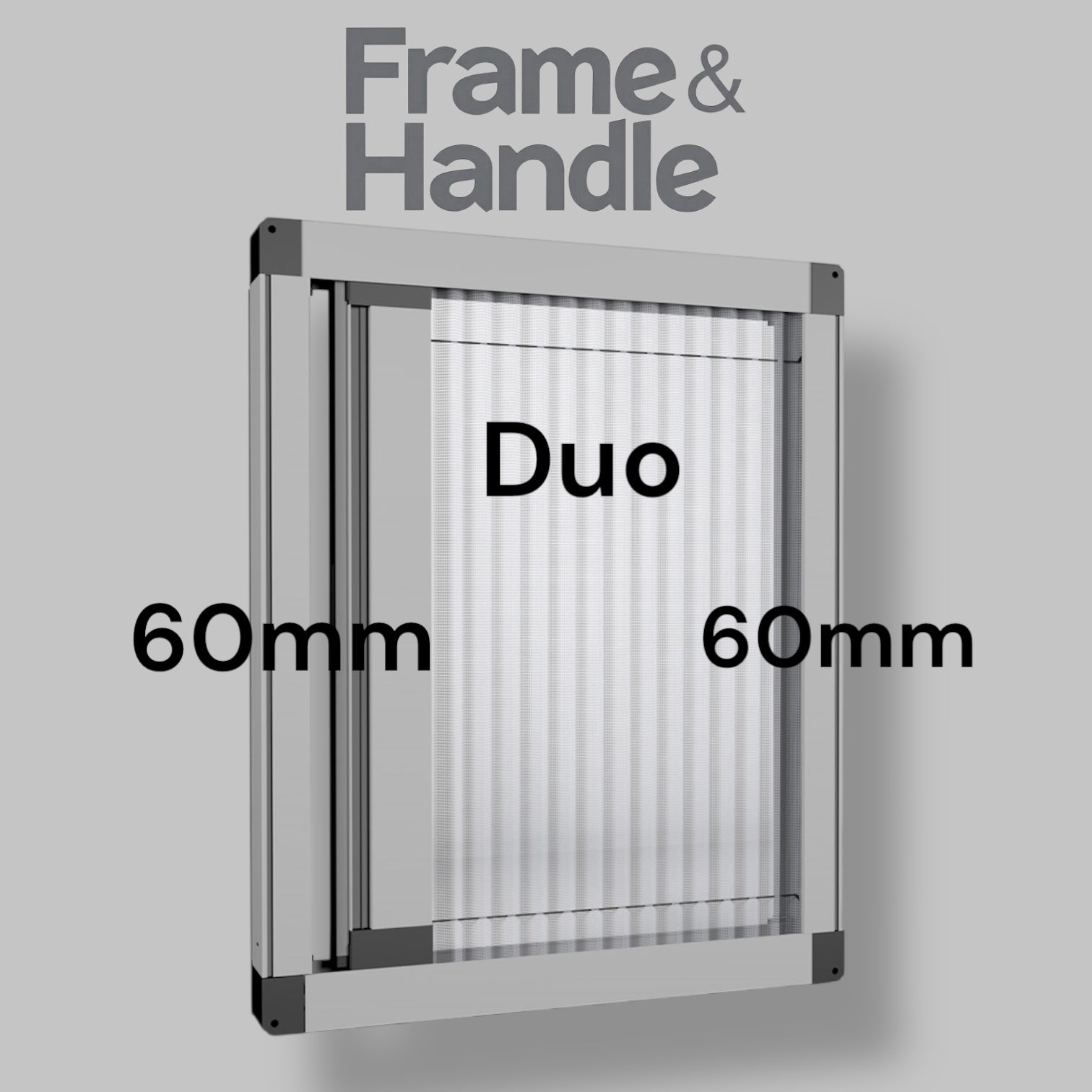 WINdoûr Custom Made Duo Pleated Honeycomb Insulated Blackout Blind or Mosquito/Fly Net Magnetic