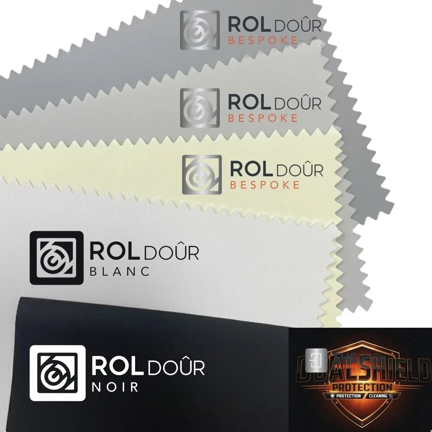 ROLdour Noir Campervan / RV Shower Door Custom Made to Measure From 1500mm up to 2000mm Tall THEdoûr Bespoke
