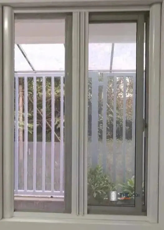 ROLdour Bespoke Large Double Slide Made to Measure Complete Blackout Blind & Net / Screen TAMdour