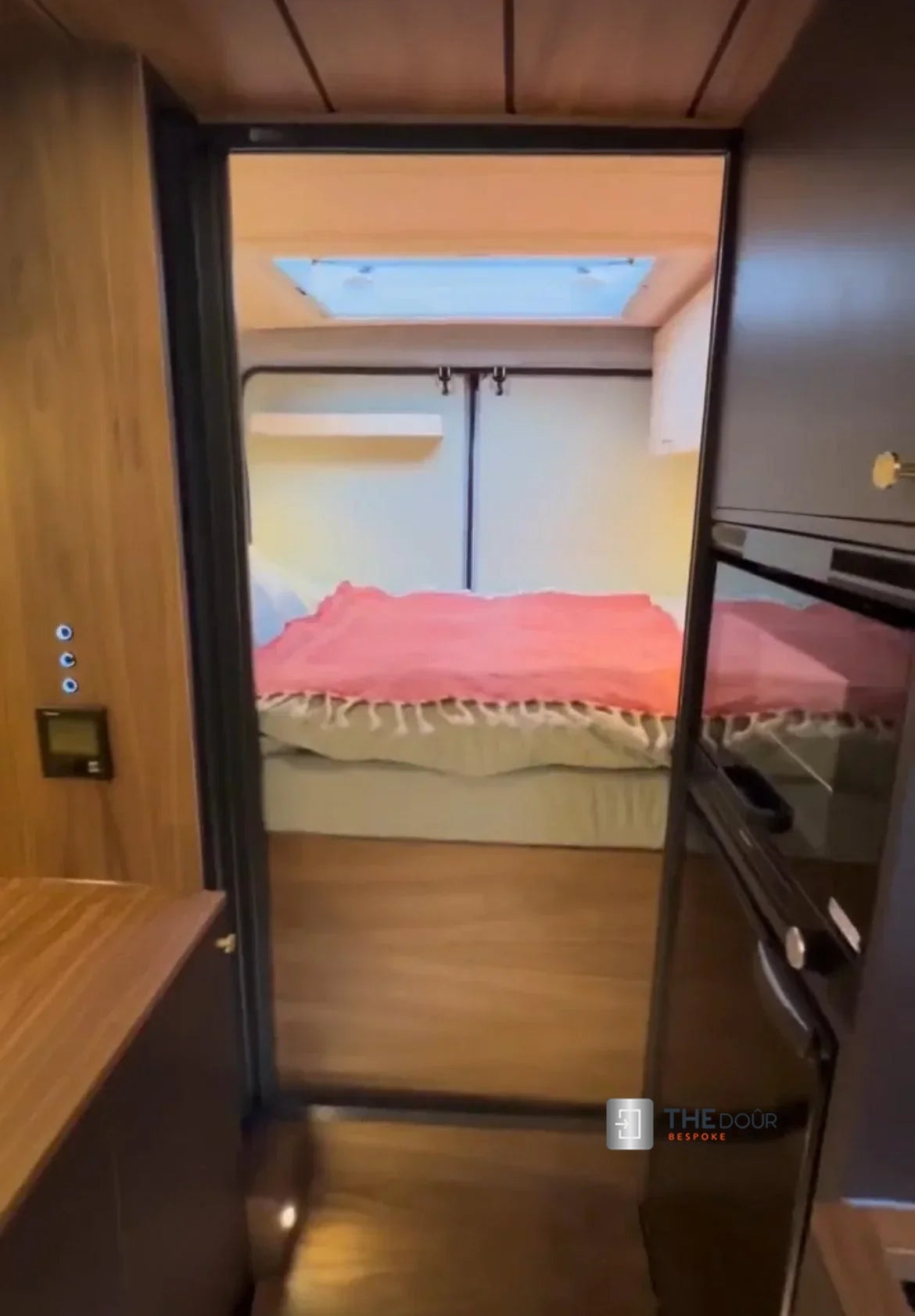 ROLdour Bespoke Large Double Slide Made to Measure Complete Blackout Blind & Net / Screen